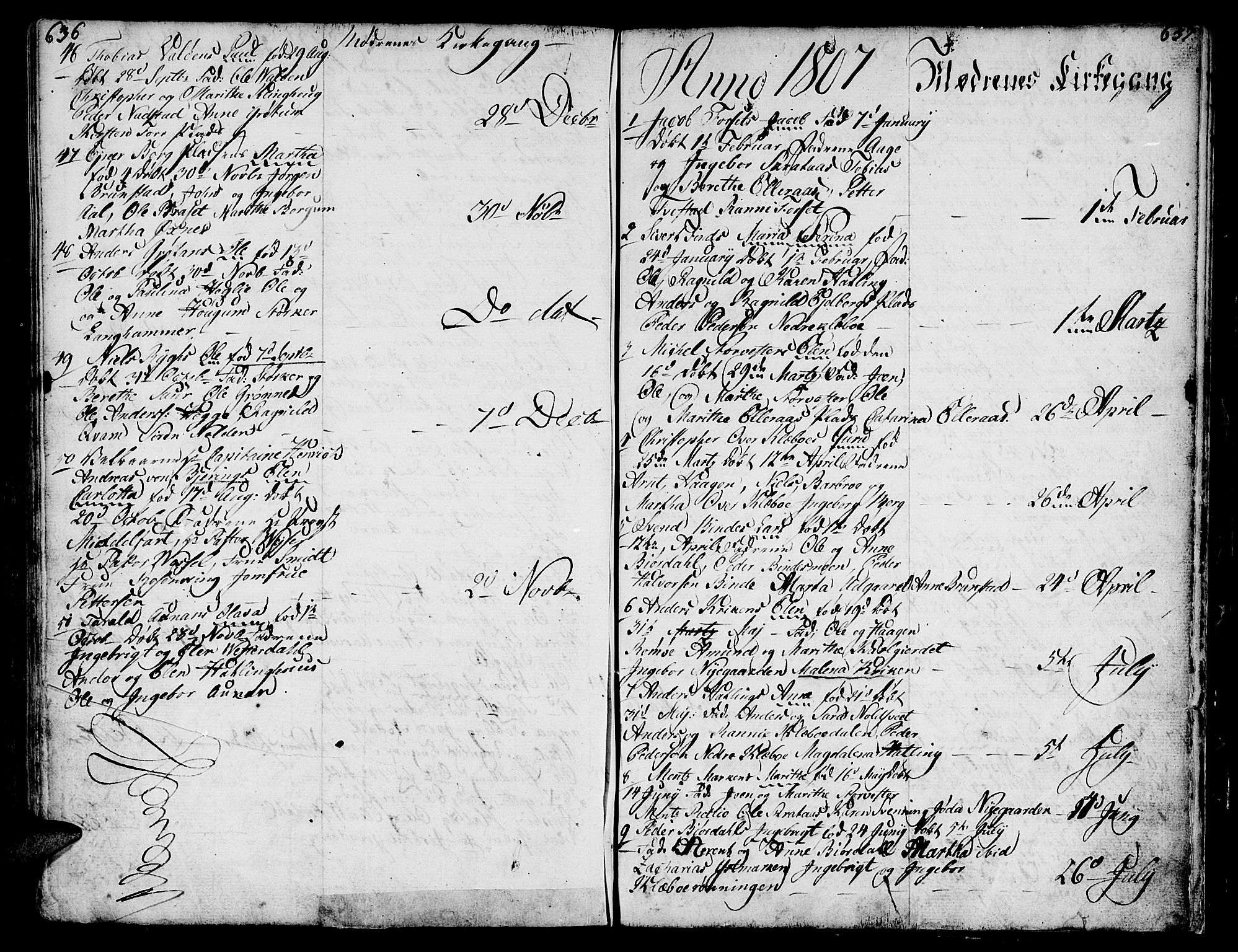 Ministerialprotokoller, klokkerbøker og fødselsregistre - Nord-Trøndelag, SAT/A-1458/746/L0440: Parish register (official) no. 746A02, 1760-1815, p. 636-637