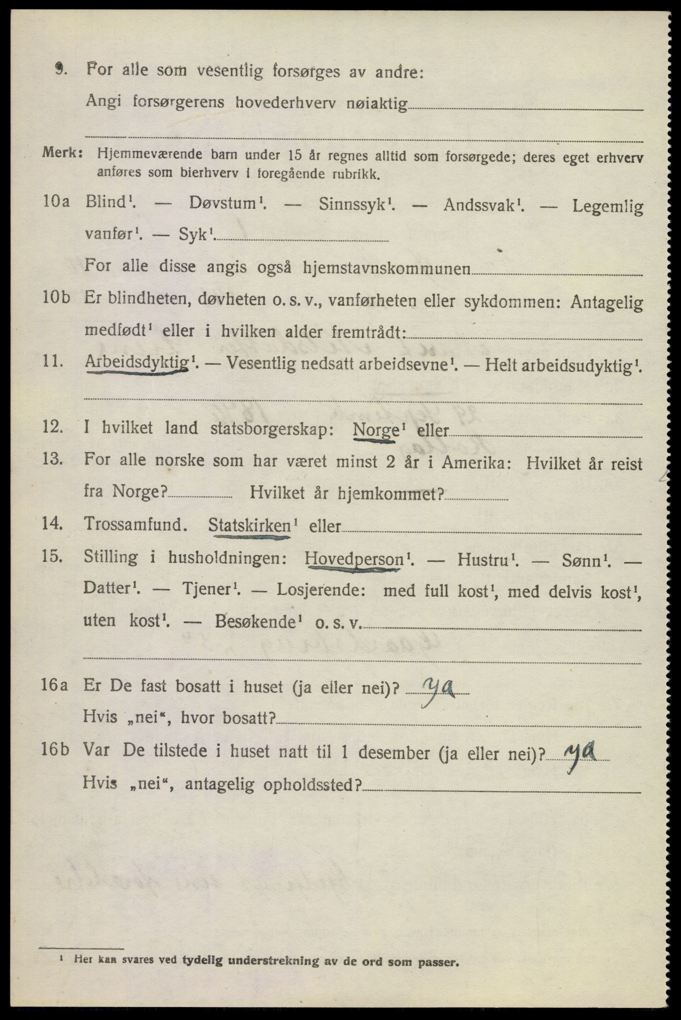 SAKO, 1920 census for Øvre Sandsvær, 1920, p. 5719