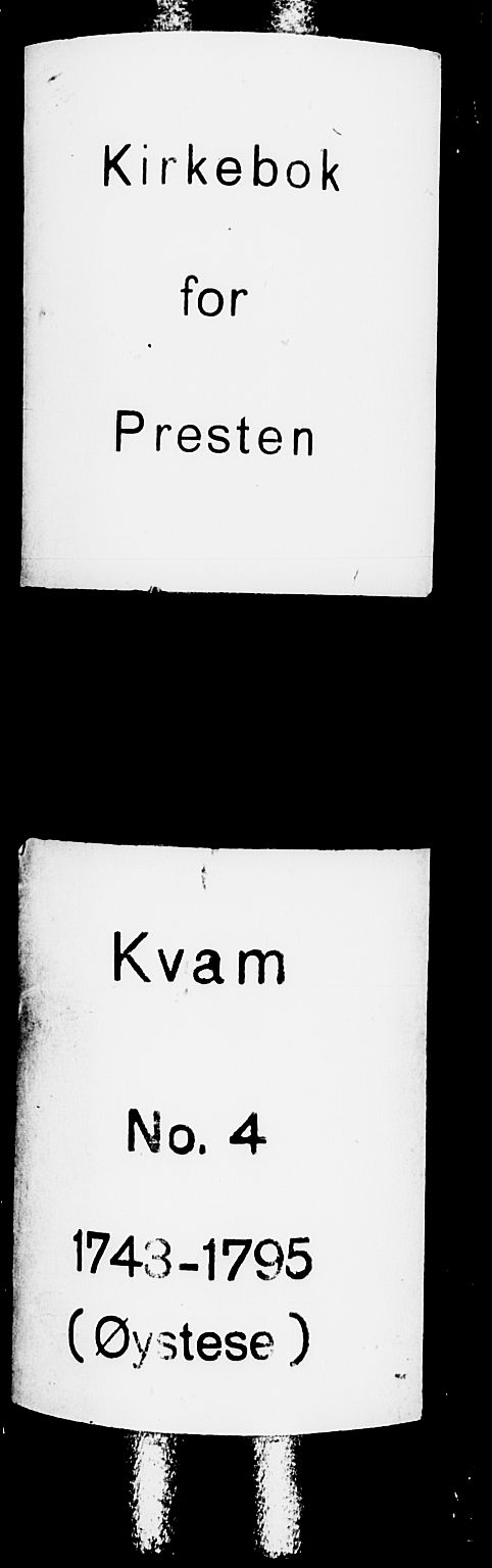 Kvam sokneprestembete, AV/SAB-A-76201/H/Haa: Parish register (official) no. A 4, 1743-1795