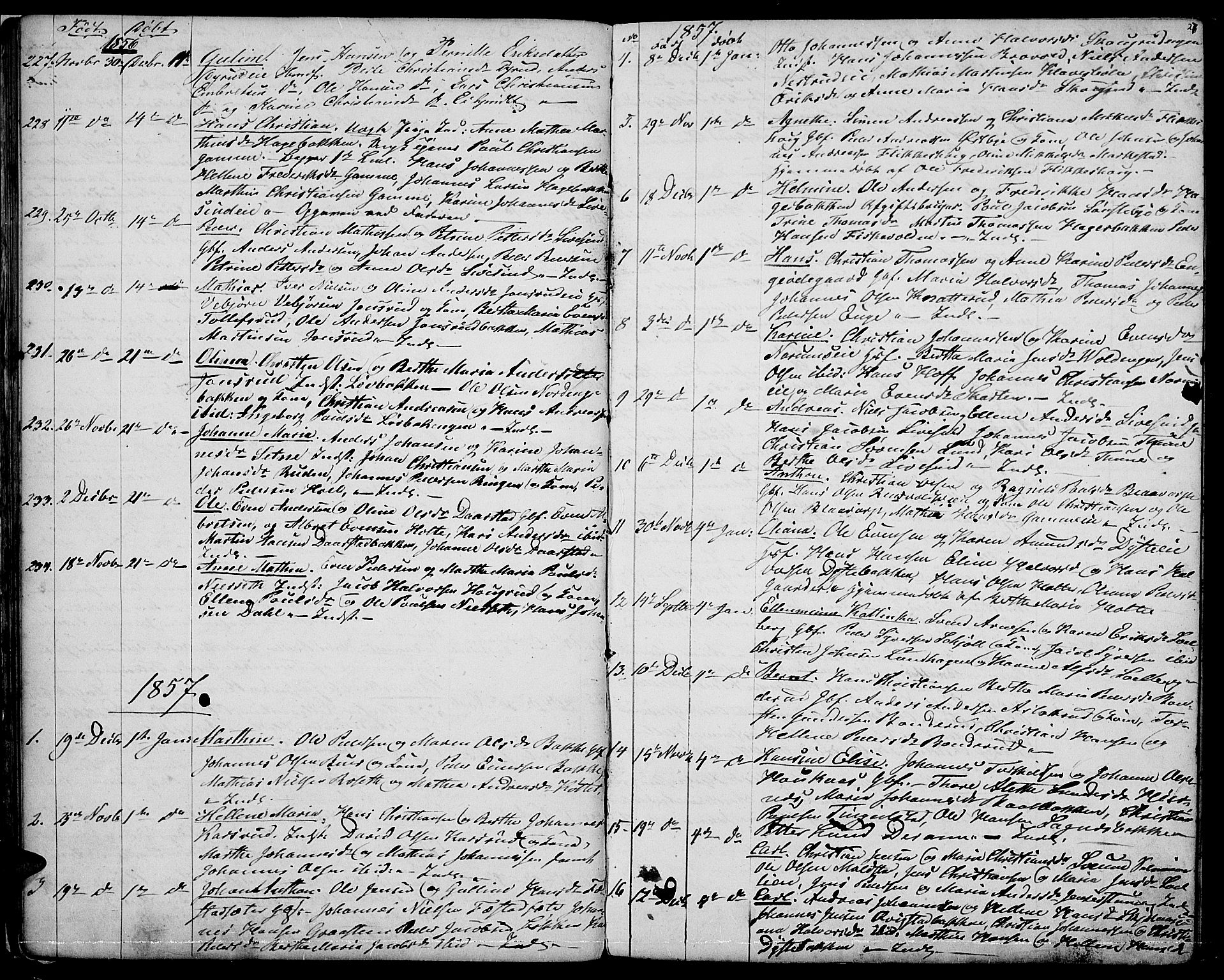 Vestre Toten prestekontor, SAH/PREST-108/H/Ha/Hab/L0005: Parish register (copy) no. 5, 1854-1870, p. 27