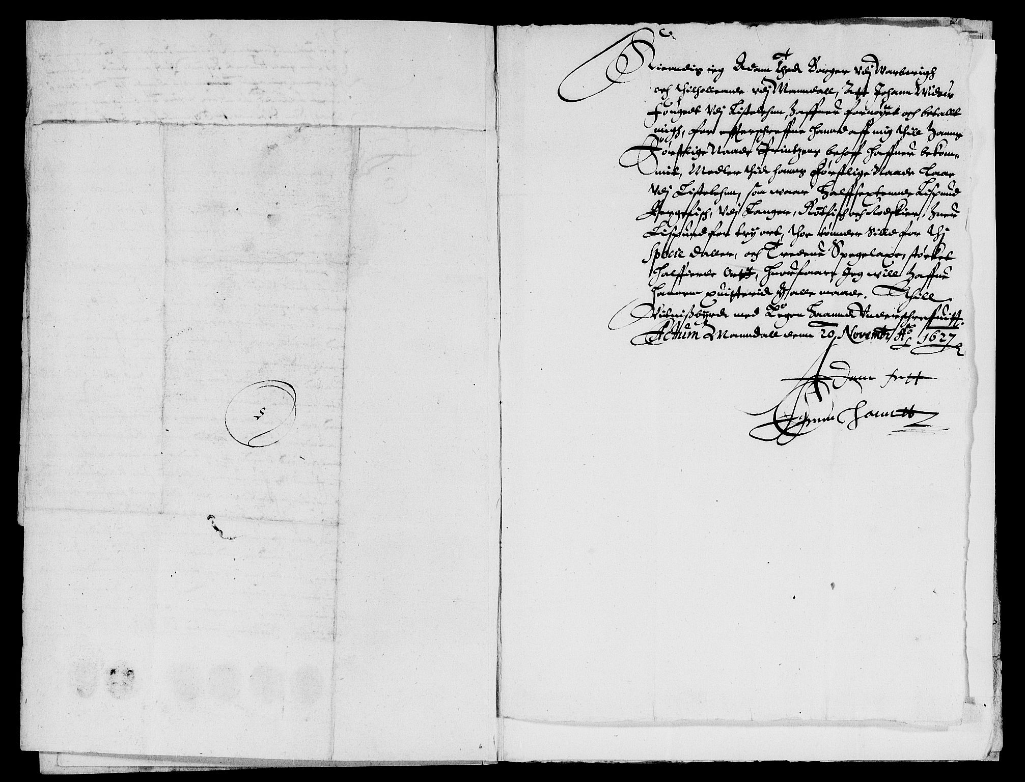 Rentekammeret inntil 1814, Reviderte regnskaper, Lensregnskaper, AV/RA-EA-5023/R/Rb/Rbr/L0009: Lista len, 1626-1629