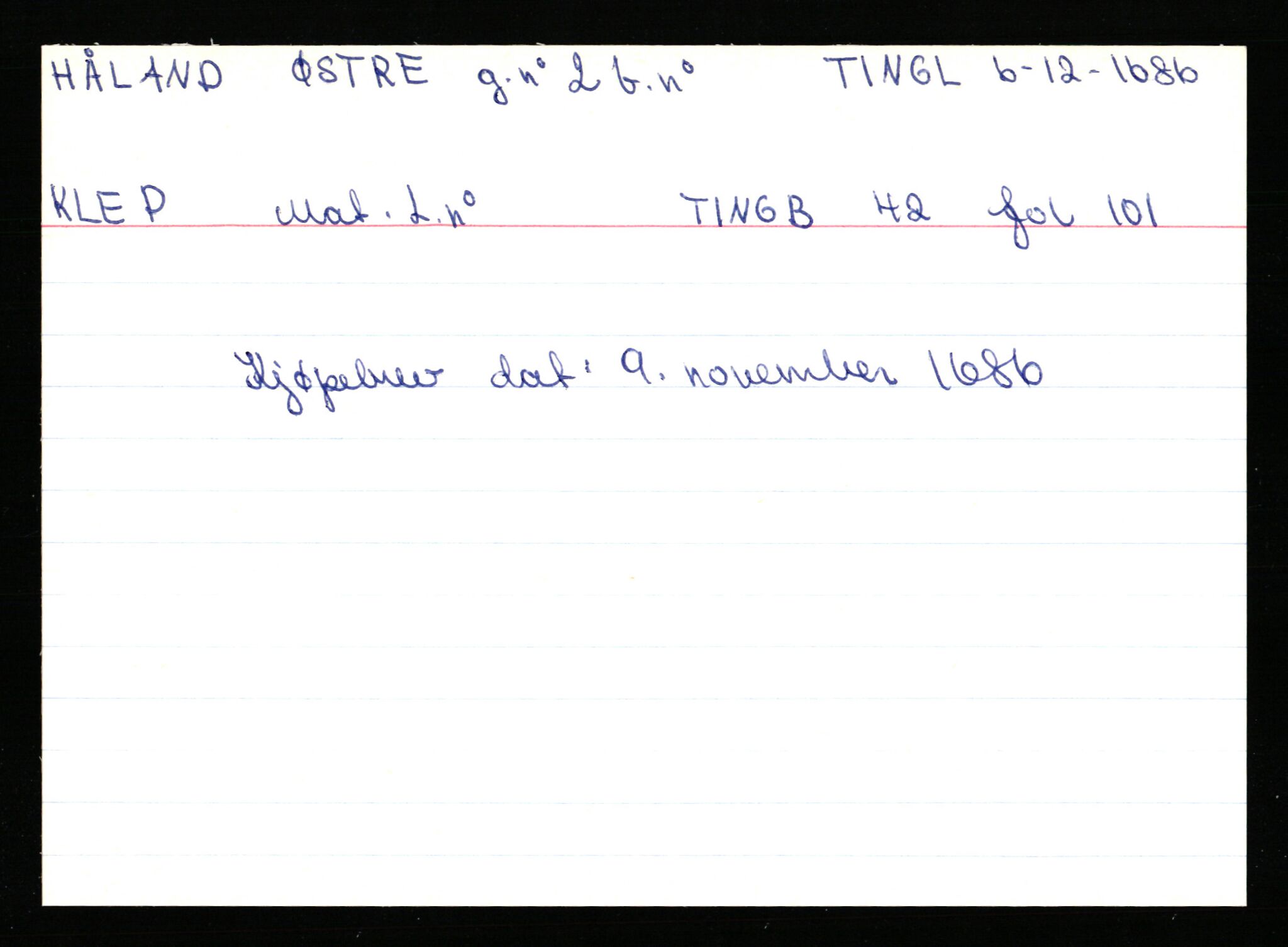 Statsarkivet i Stavanger, AV/SAST-A-101971/03/Y/Ym/L0028: Åstedskort sortert etter gårdsnavn: Hølleland - Ikdal, 1600-1950, p. 230
