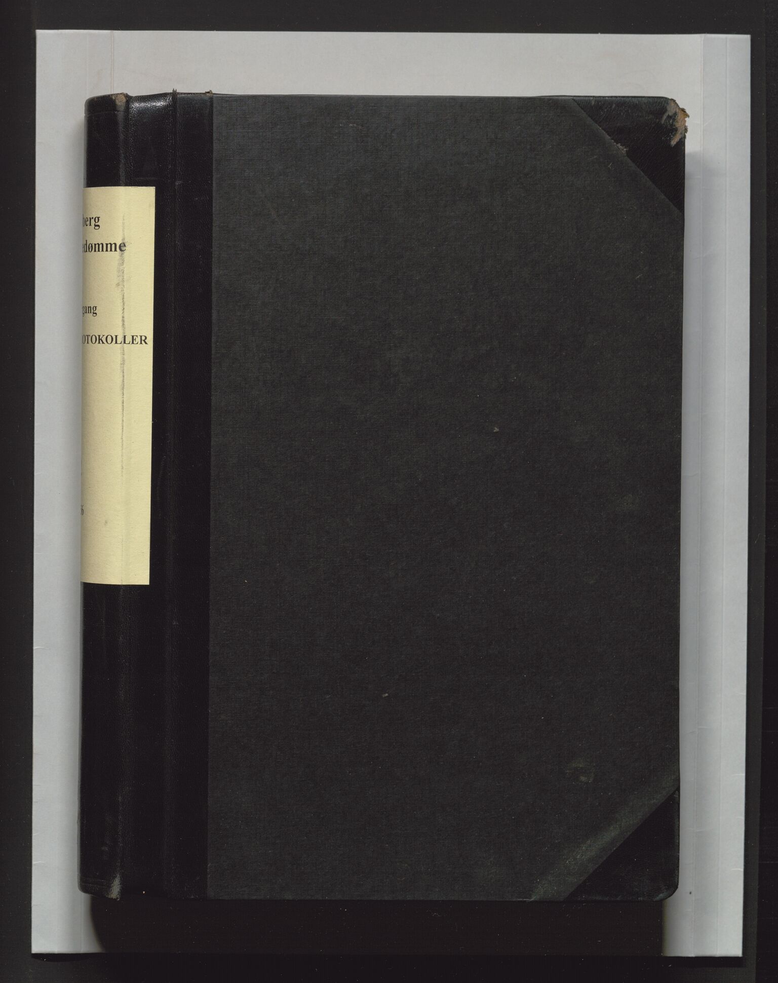 Tunsberg jordskiftedømme, AV/SAKO-A-795/F/Fa/L0002: Overrettsprotokoll, 1956