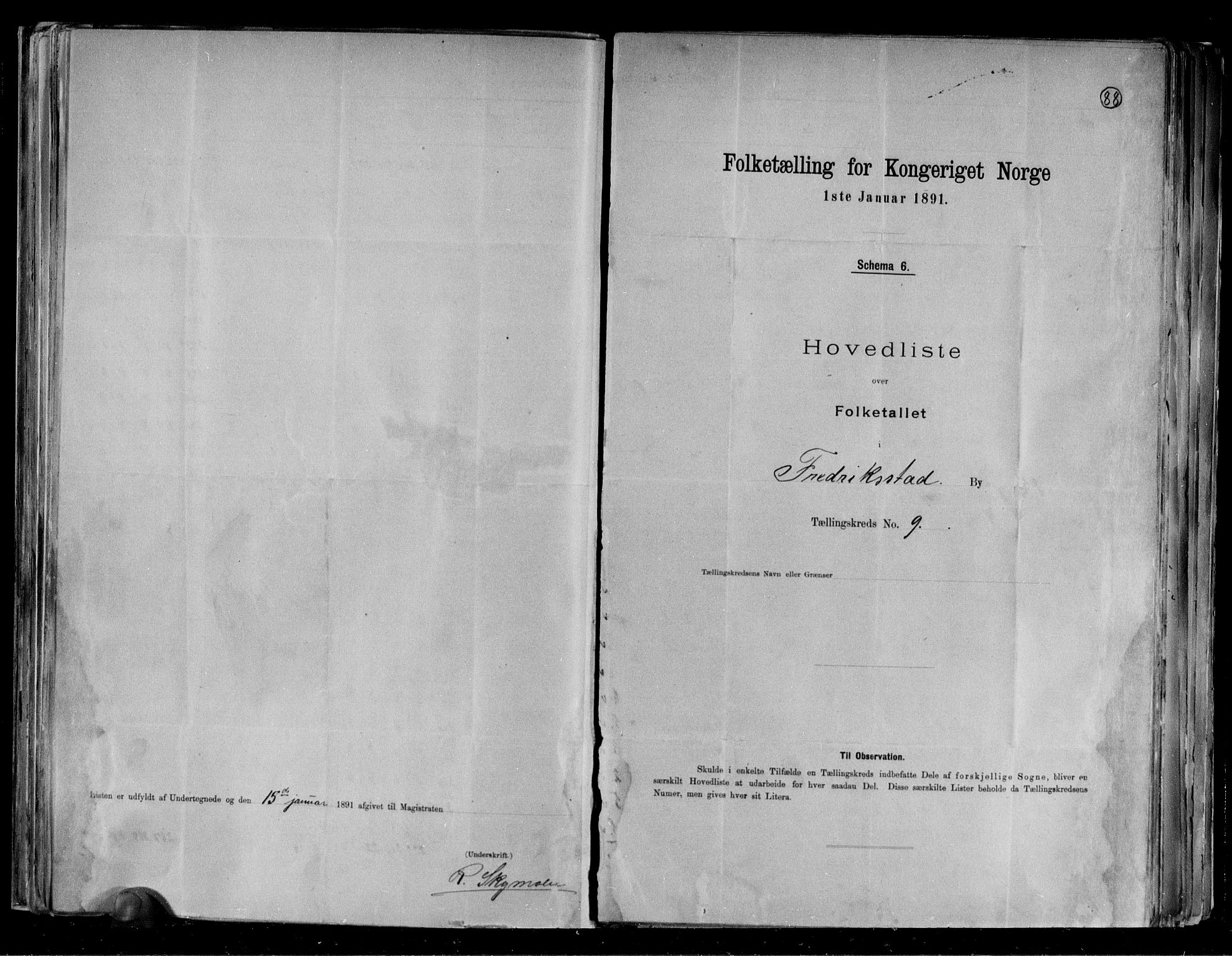 RA, 1891 census for 0103 Fredrikstad, 1891, p. 27