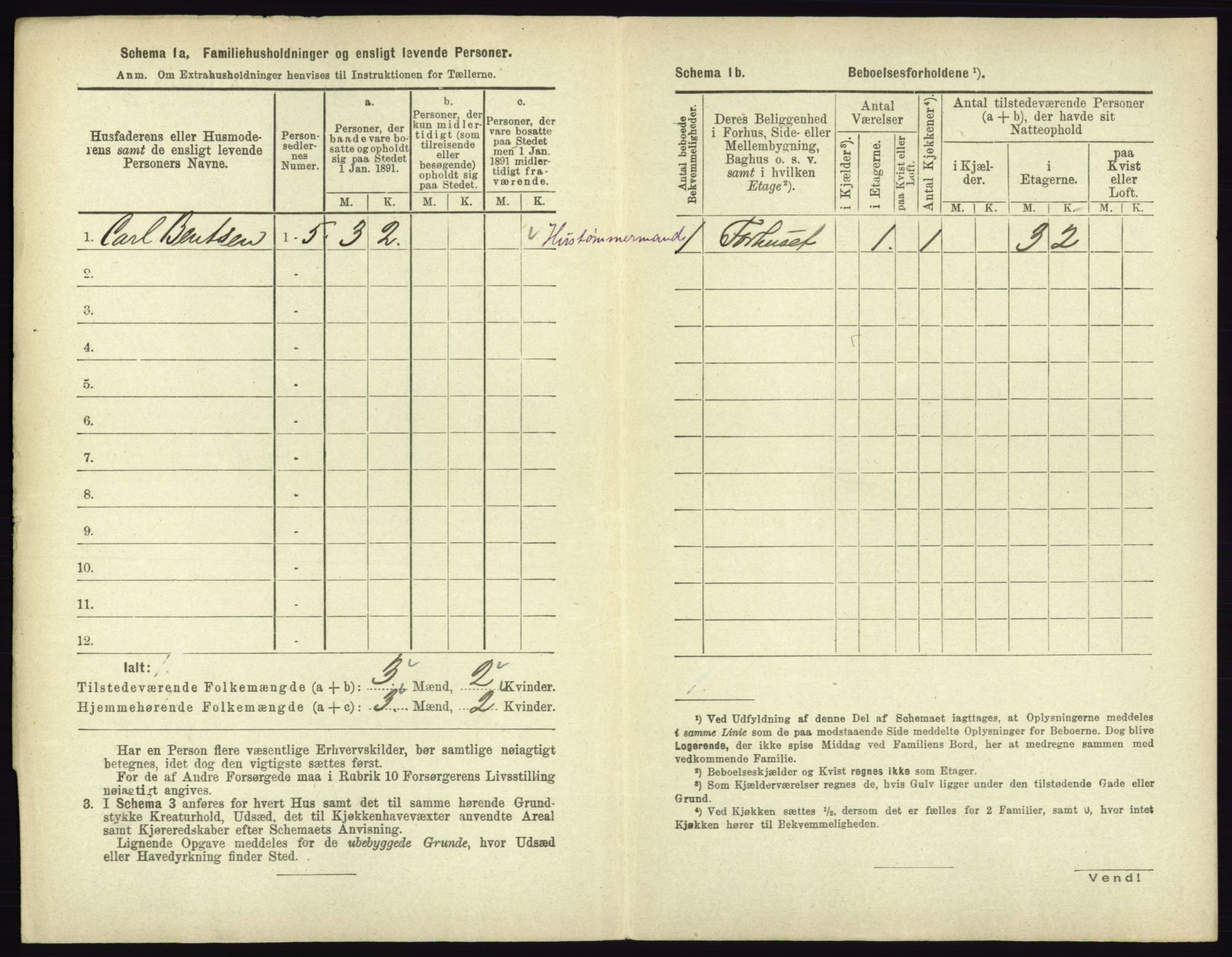 RA, 1891 census for 0602 Drammen, 1891, p. 2988