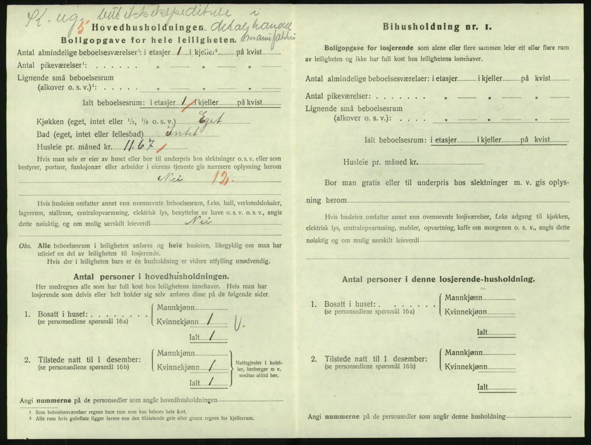 SAST, 1920 census for Sandnes, 1920, p. 2491