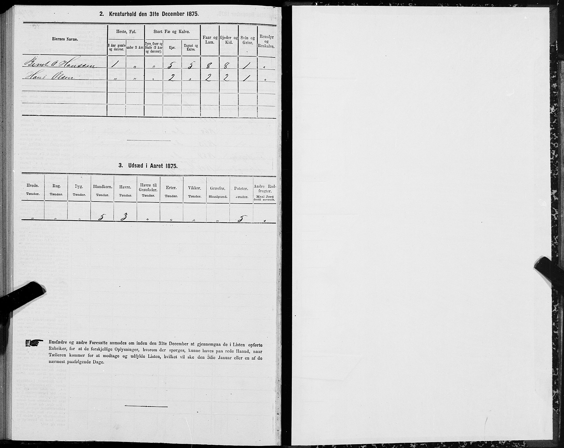 SAT, 1875 census for 1527P Ørskog, 1875