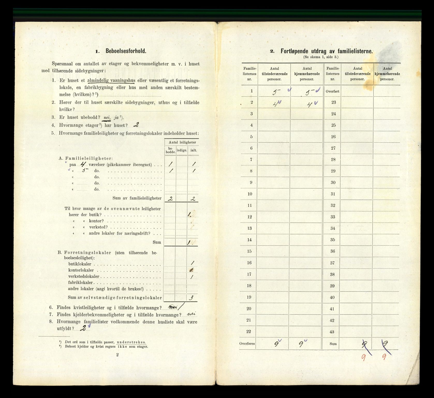 RA, 1910 census for Flekkefjord, 1910, p. 1101