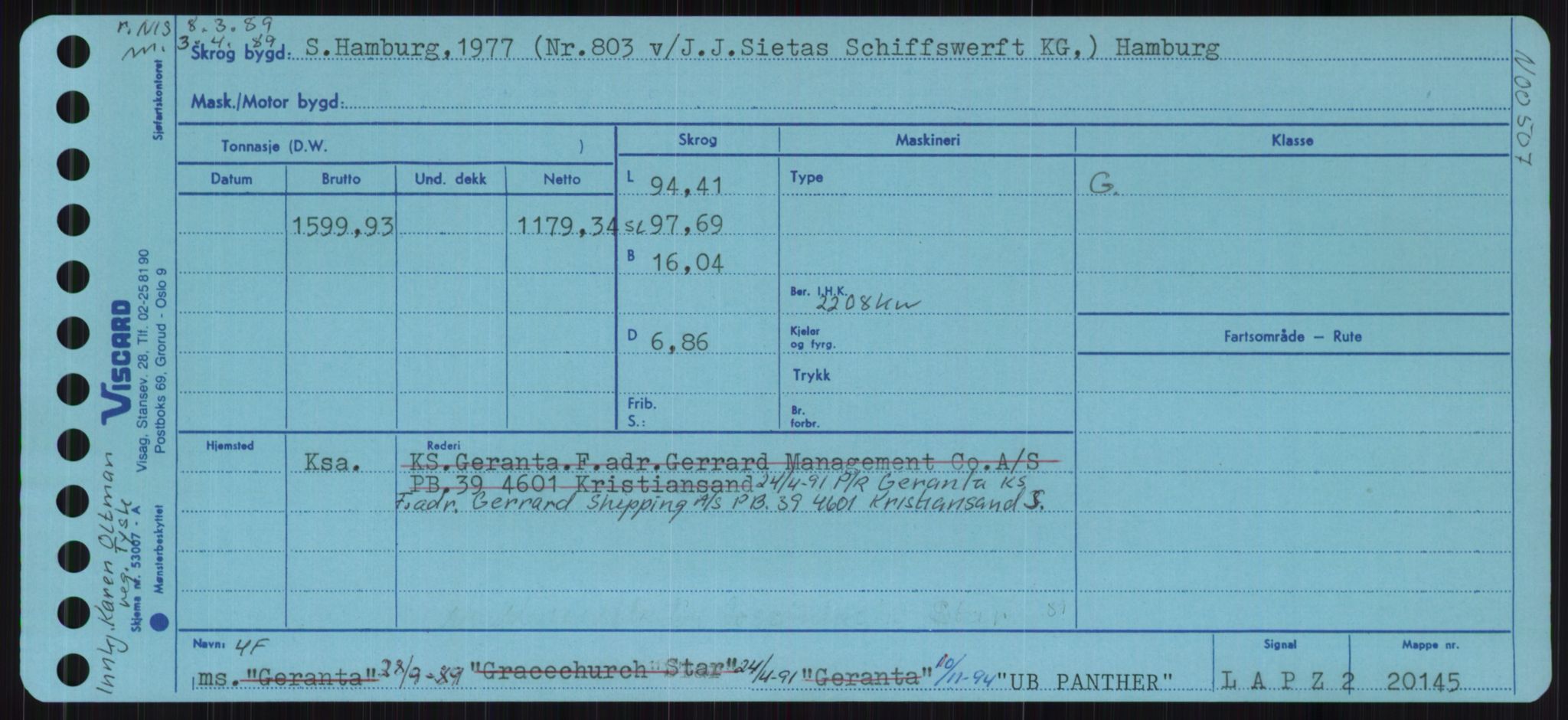 Sjøfartsdirektoratet med forløpere, Skipsmålingen, RA/S-1627/H/Ha/L0006/0002: Fartøy, Sver-Å / Fartøy, U-Å, p. 1