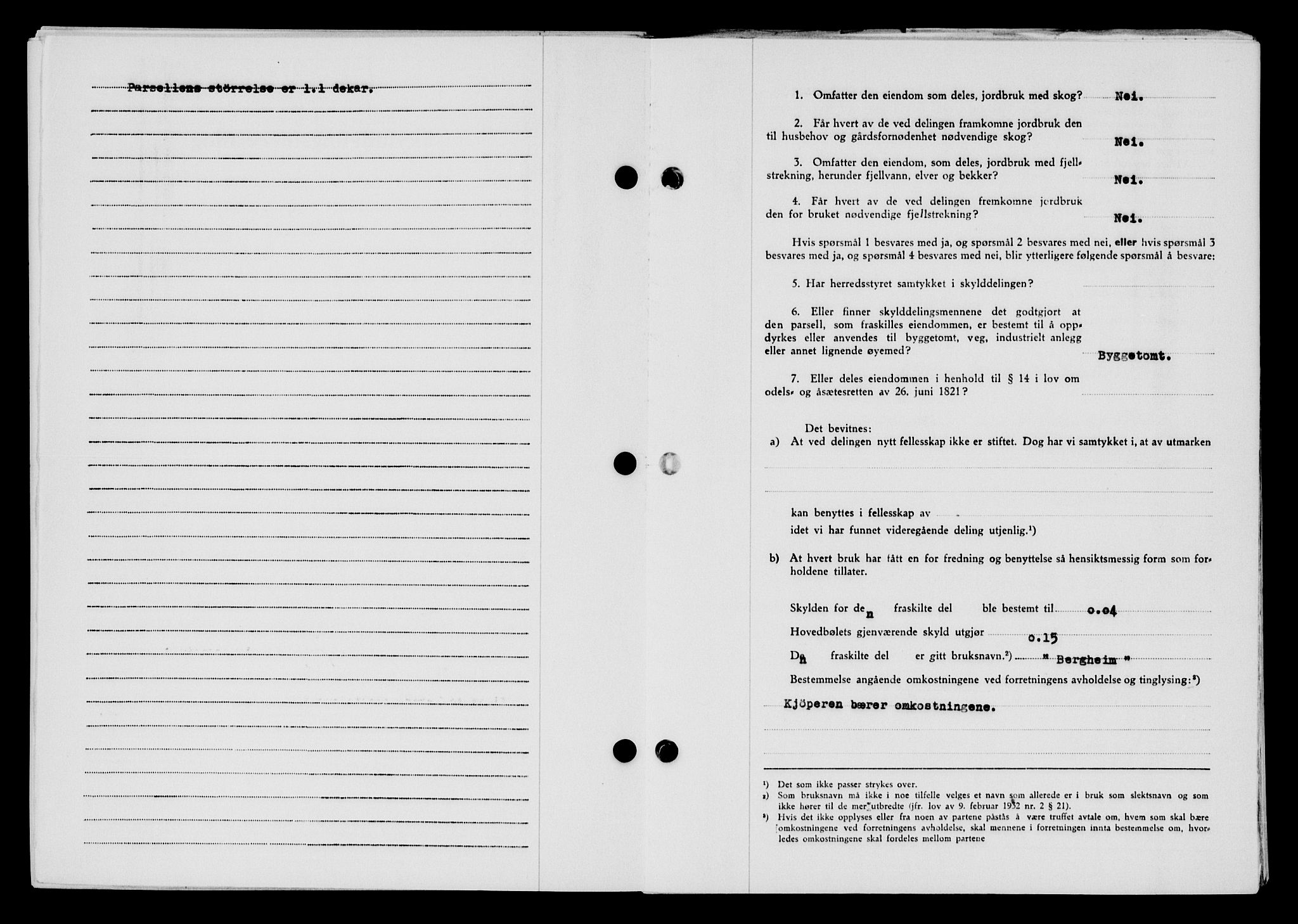 Lyngdal sorenskriveri, AV/SAK-1221-0004/G/Gb/L0667: Mortgage book no. A XIII, 1951-1952, Diary no: : 129/1952