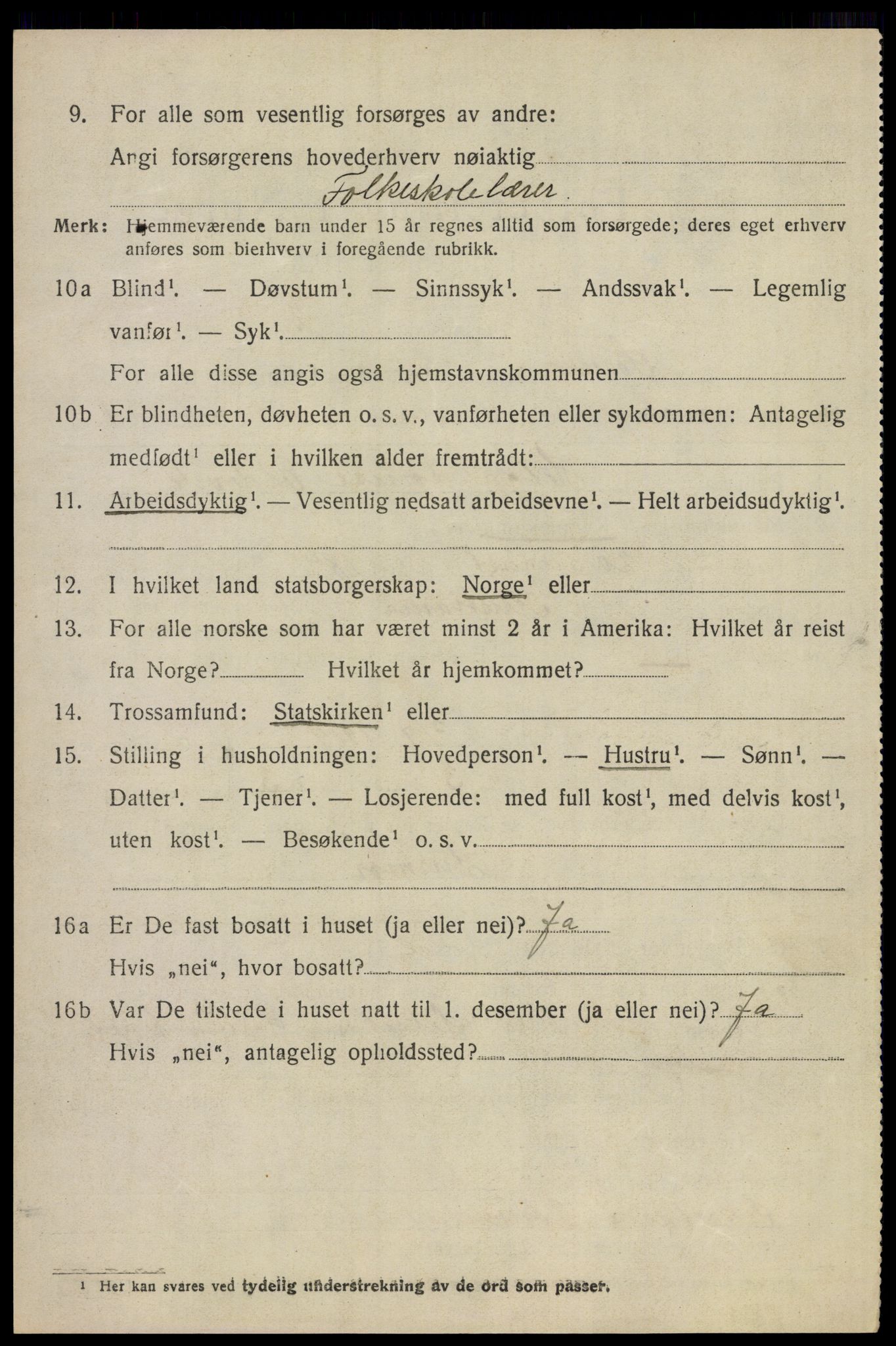 SAO, 1920 census for Sørum, 1920, p. 4590