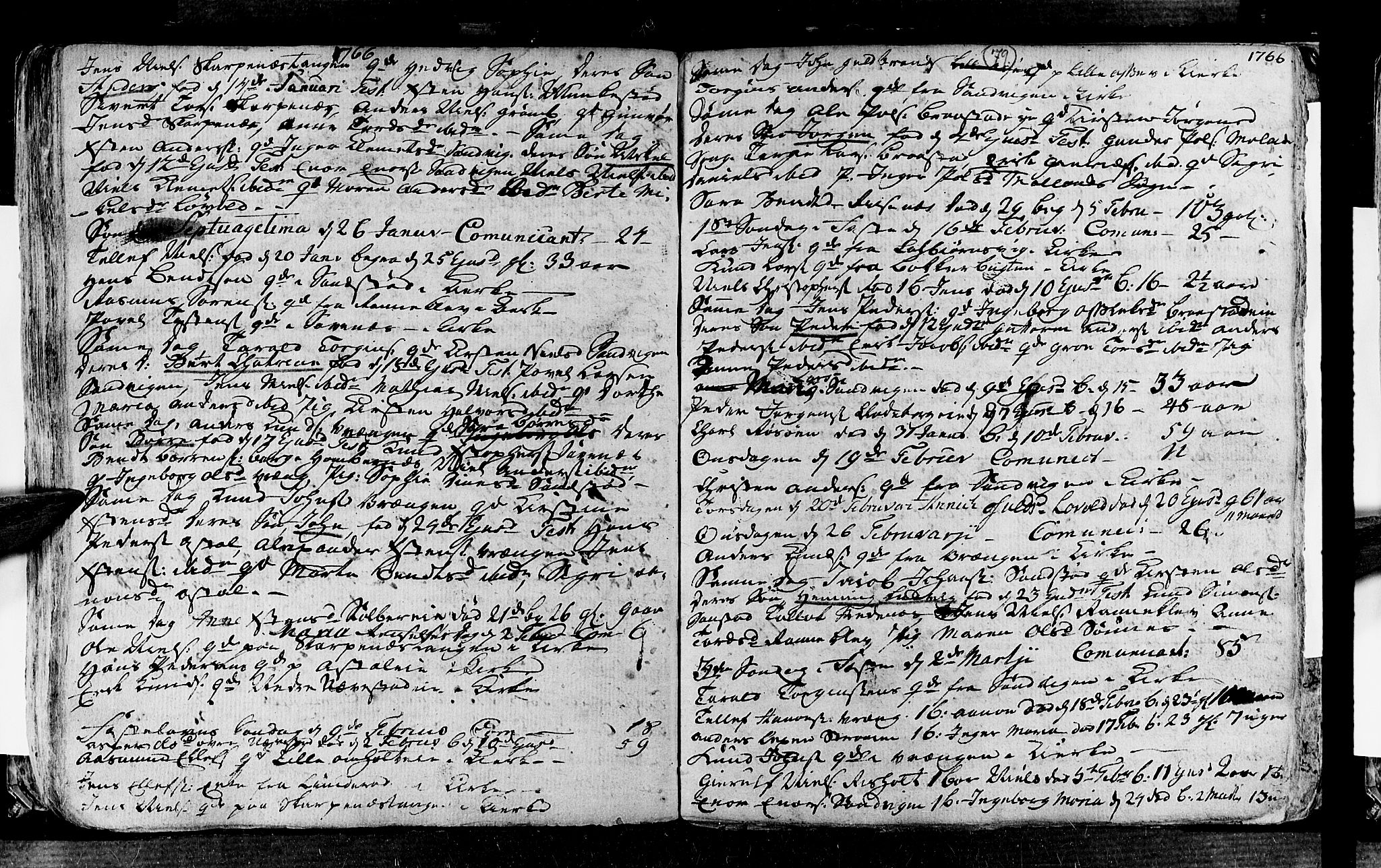 Øyestad sokneprestkontor, SAK/1111-0049/F/Fa/L0006: Parish register (official) no. A 6, 1758-1776, p. 79
