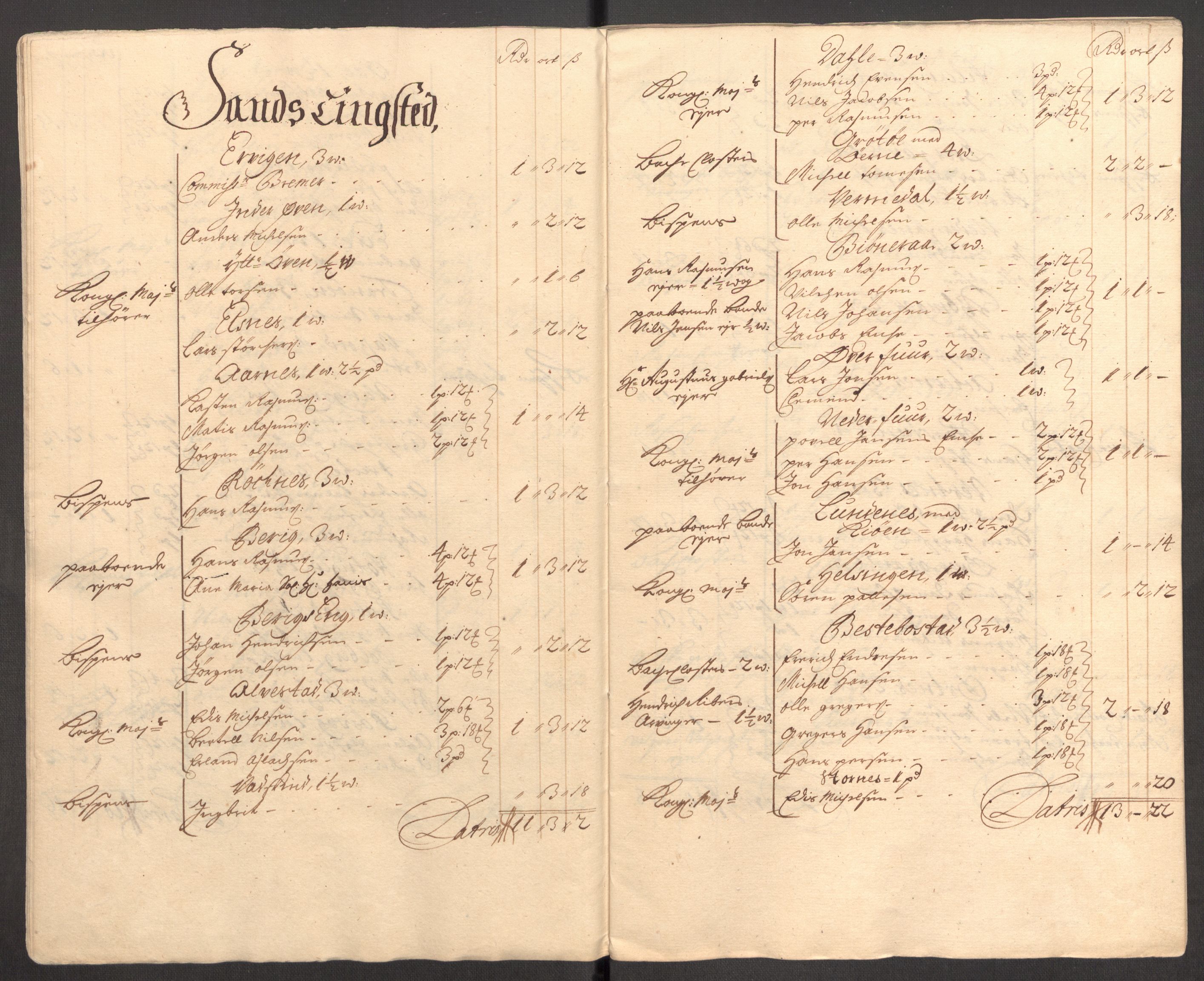 Rentekammeret inntil 1814, Reviderte regnskaper, Fogderegnskap, AV/RA-EA-4092/R68/L4756: Fogderegnskap Senja og Troms, 1705-1707, p. 289