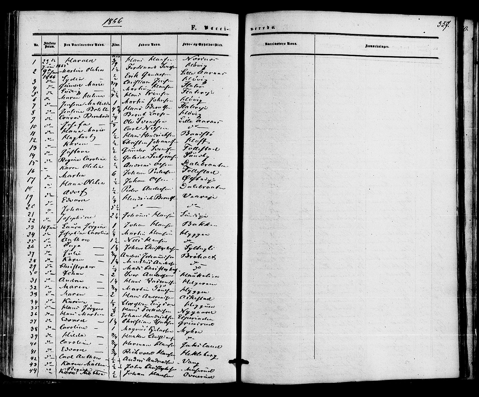 Røyken kirkebøker, AV/SAKO-A-241/F/Fa/L0006: Parish register (official) no. 6, 1857-1875, p. 357