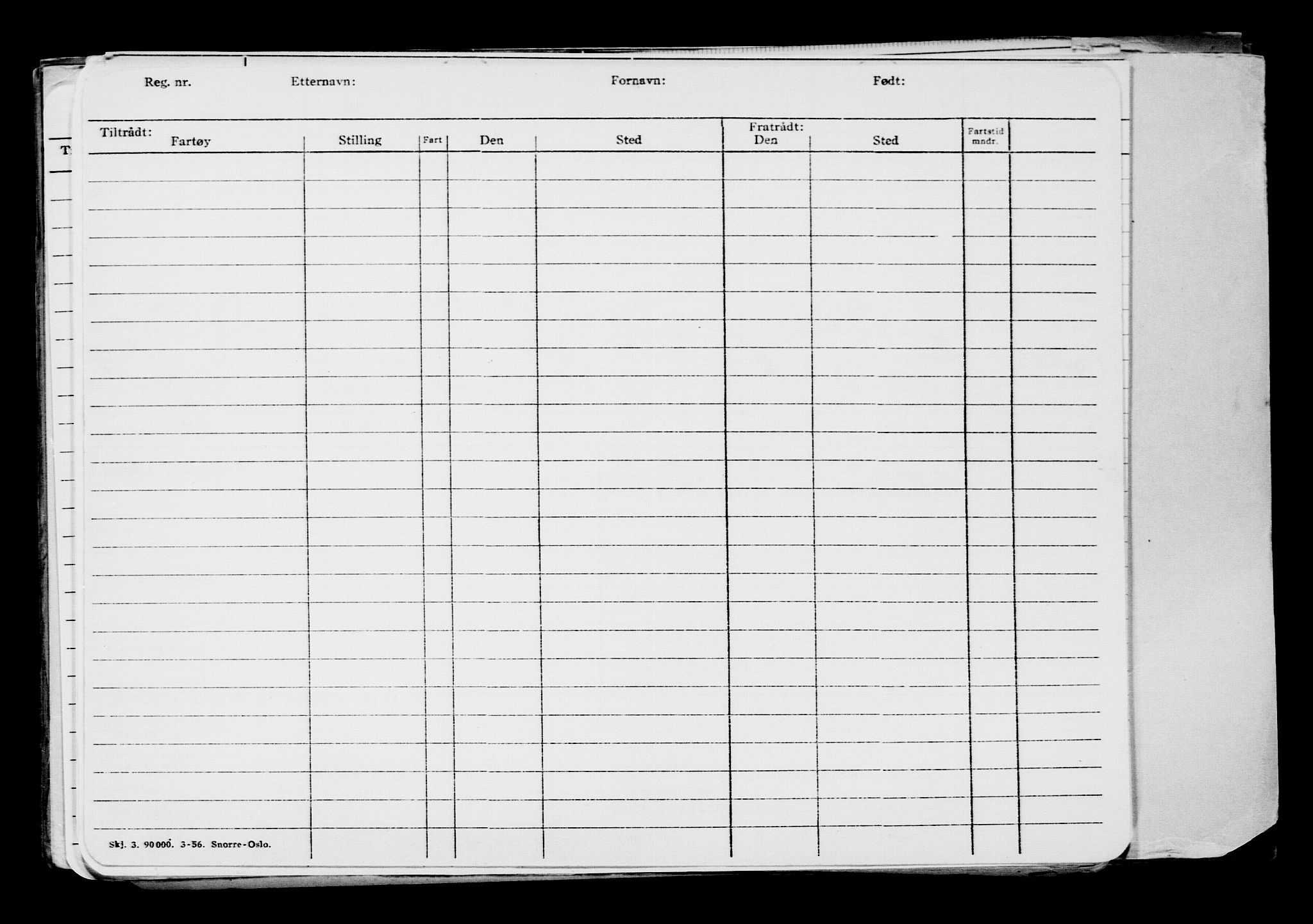 Direktoratet for sjømenn, RA/S-3545/G/Gb/L0146: Hovedkort, 1917, p. 2