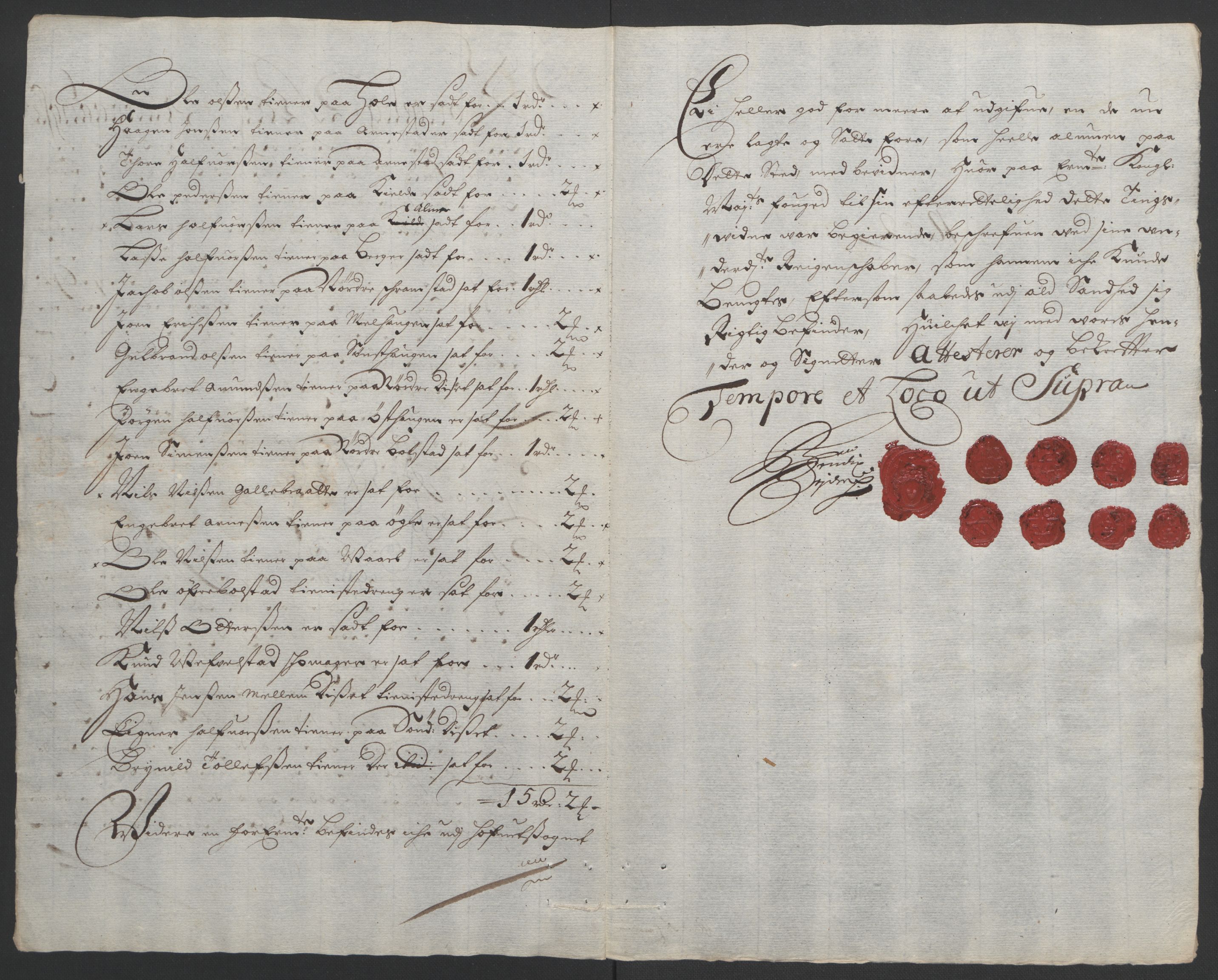 Rentekammeret inntil 1814, Reviderte regnskaper, Fogderegnskap, AV/RA-EA-4092/R13/L0832: Fogderegnskap Solør, Odal og Østerdal, 1694, p. 278