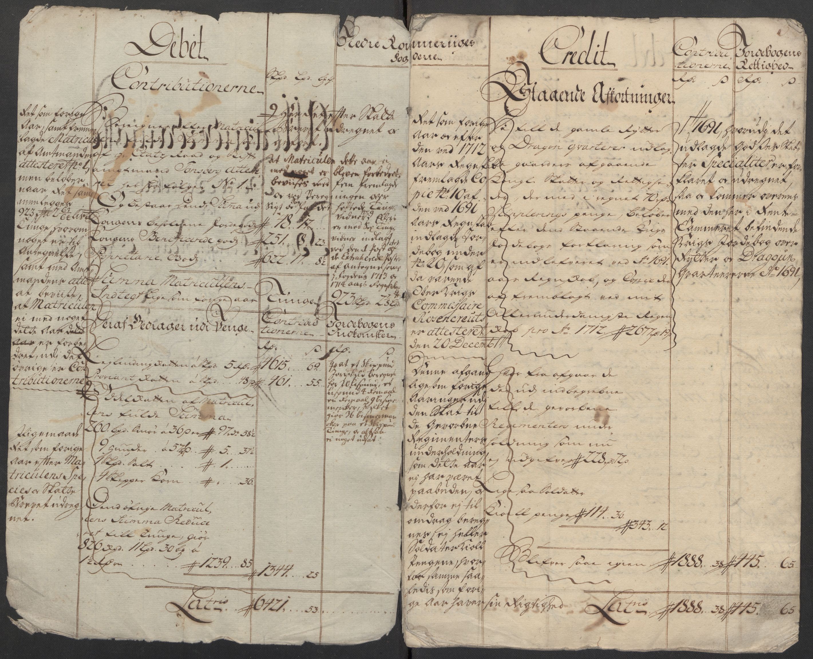 Rentekammeret inntil 1814, Reviderte regnskaper, Fogderegnskap, AV/RA-EA-4092/R11/L0597: Fogderegnskap Nedre Romerike, 1715, p. 4