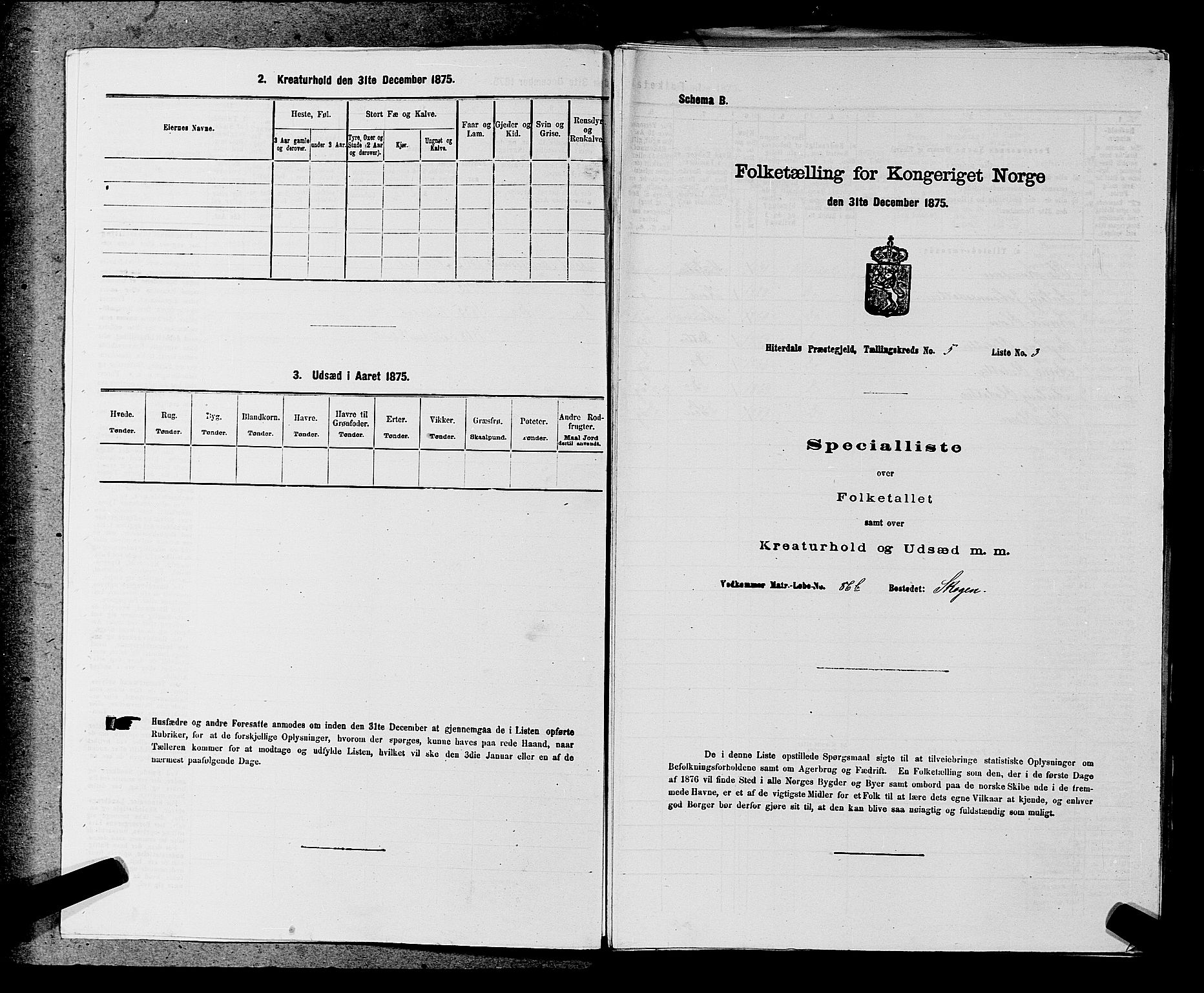 SAKO, 1875 census for 0823P Heddal, 1875, p. 704