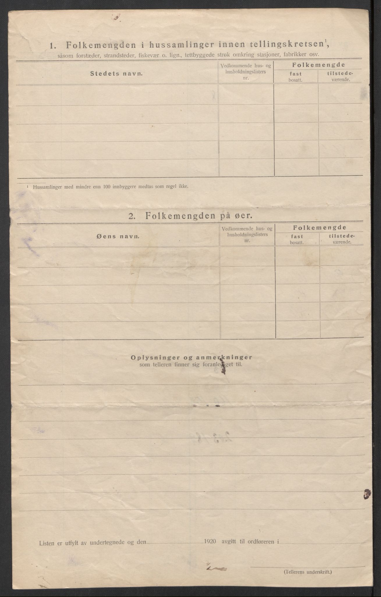 SAT, 1920 census for Bolsøy, 1920, p. 38