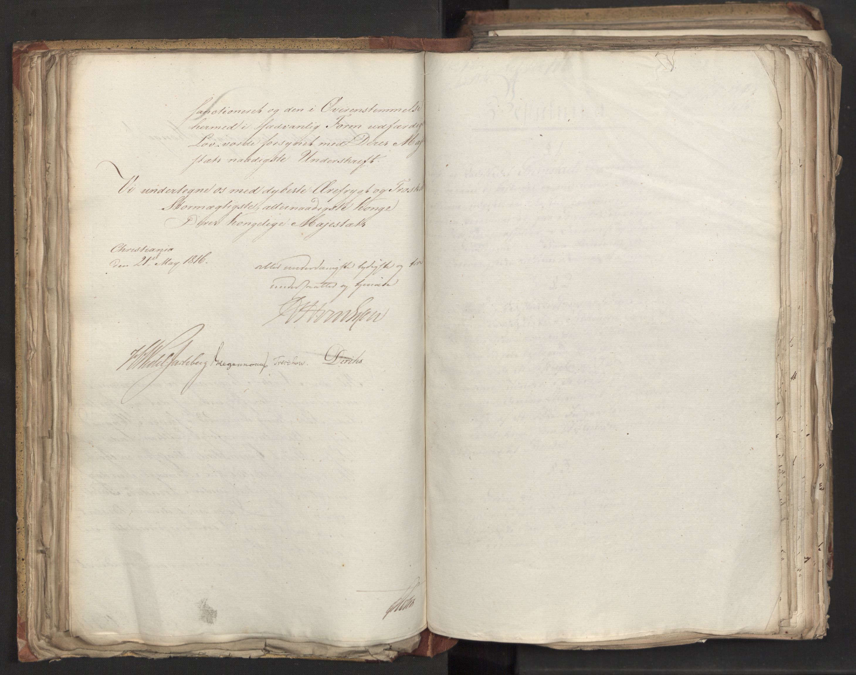 Statsrådsavdelingen i Stockholm, AV/RA-S-1003/D/Da/L0006: Regjeringsinnstillinger nr. 1247-1544, 1816, p. 102