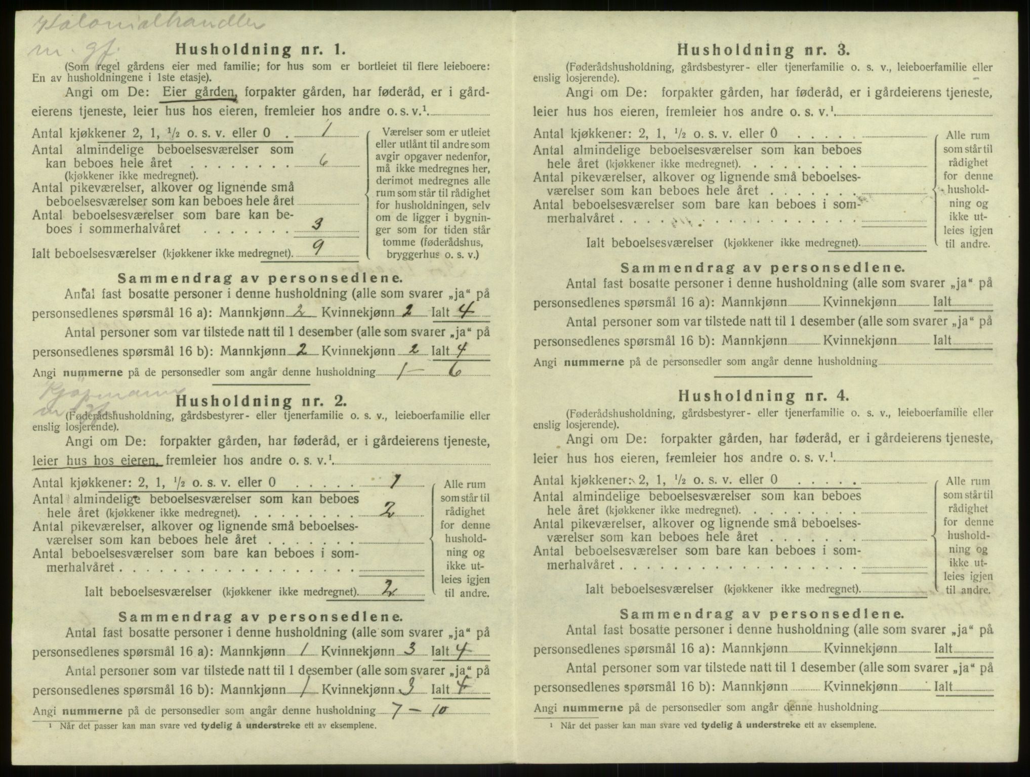 SAB, 1920 census for Sør-Vågsøy, 1920, p. 387