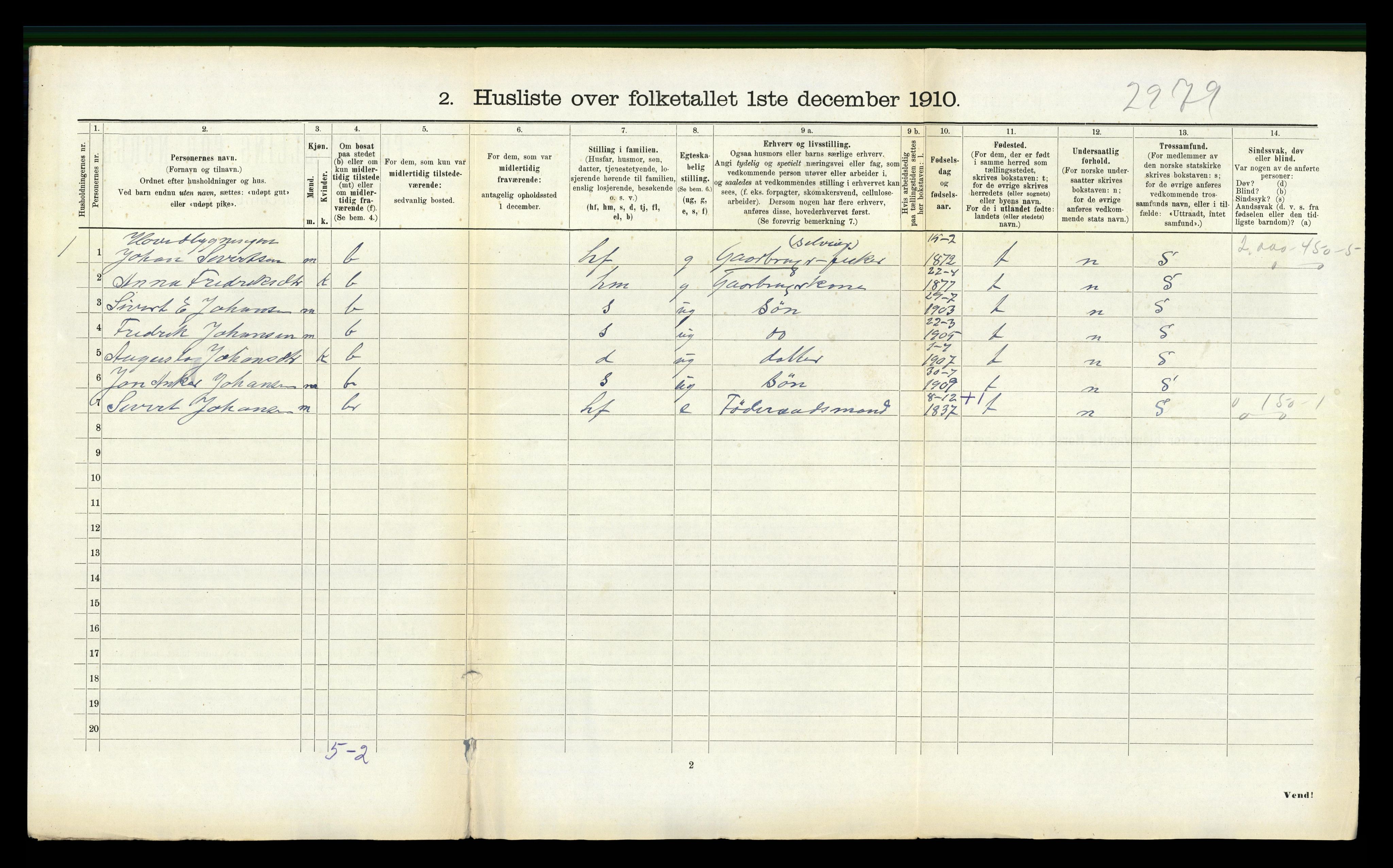 RA, 1910 census for Bud, 1910, p. 150