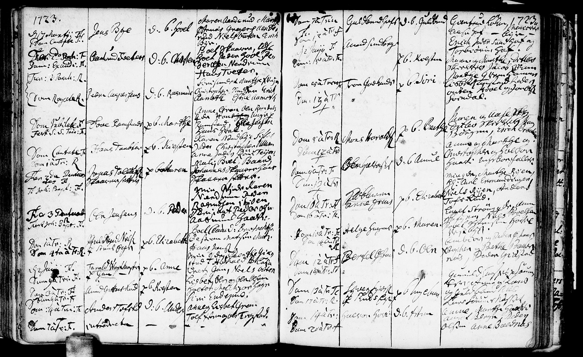 Fet prestekontor Kirkebøker, AV/SAO-A-10370a/F/Fa/L0001: Parish register (official) no. I 1, 1716-1751, p. 66