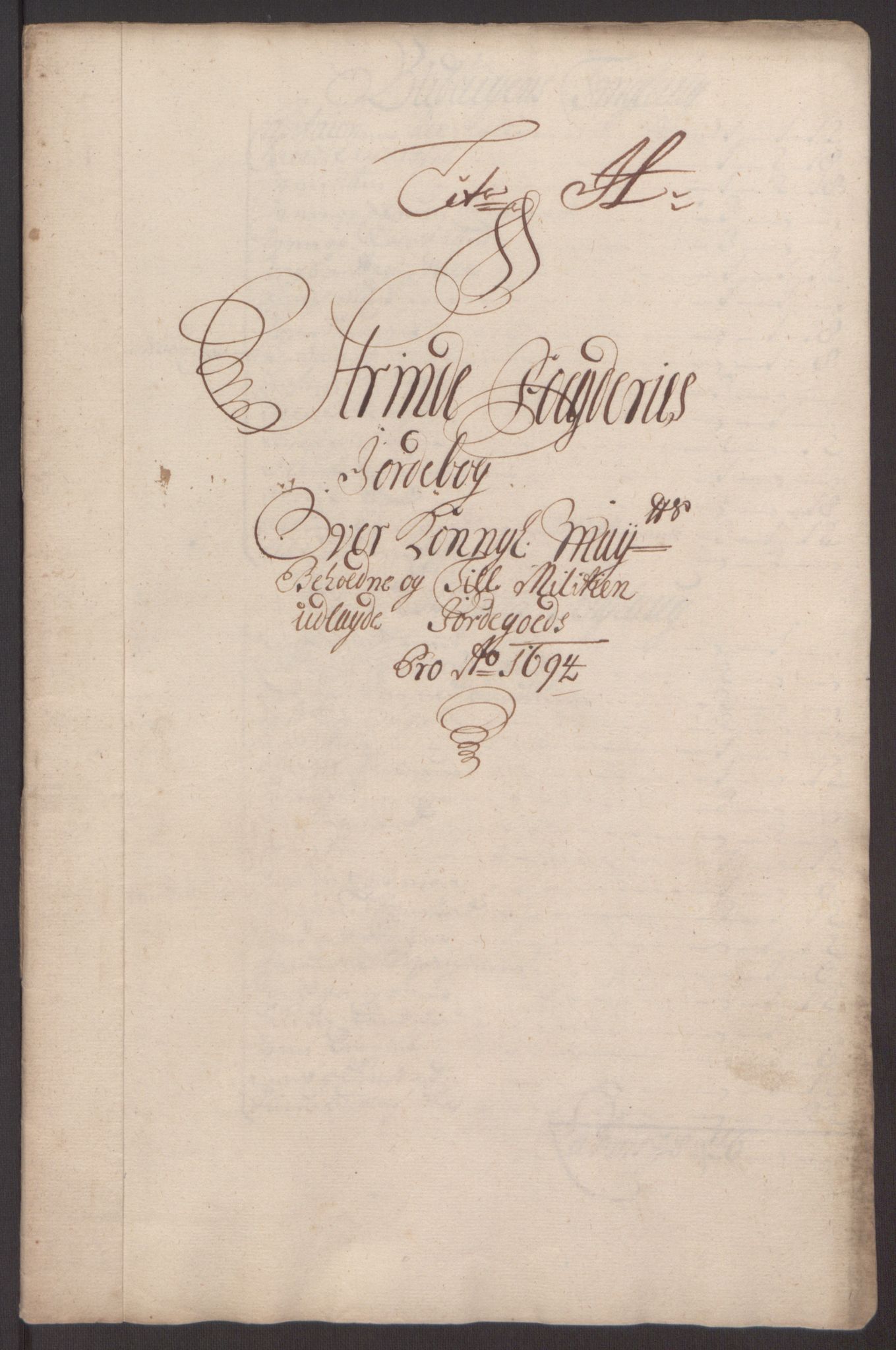 Rentekammeret inntil 1814, Reviderte regnskaper, Fogderegnskap, RA/EA-4092/R61/L4104: Fogderegnskap Strinda og Selbu, 1693-1694, p. 250