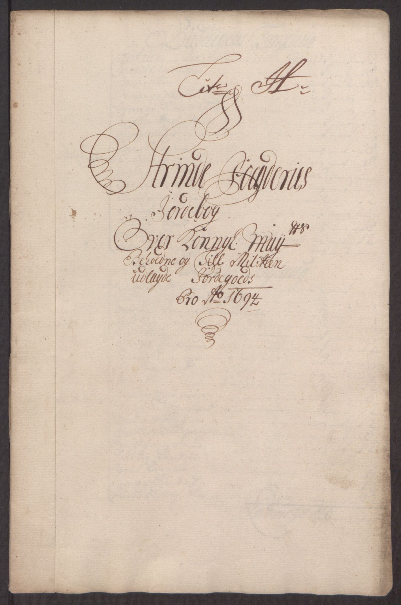 Rentekammeret inntil 1814, Reviderte regnskaper, Fogderegnskap, AV/RA-EA-4092/R61/L4104: Fogderegnskap Strinda og Selbu, 1693-1694, p. 250