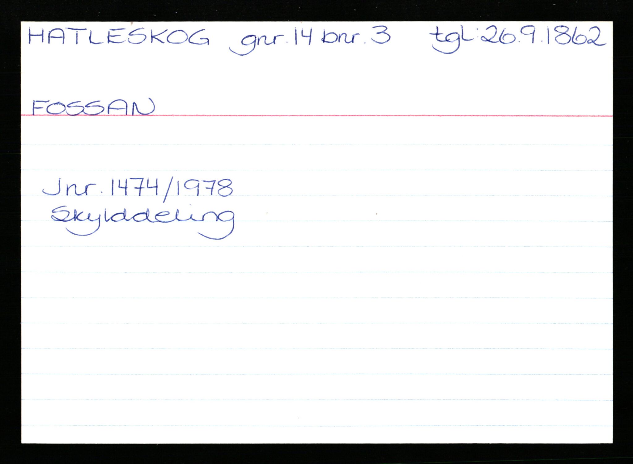 Statsarkivet i Stavanger, AV/SAST-A-101971/03/Y/Yk/L0015: Registerkort sortert etter gårdsnavn: Haneberg - Haugland nedre, 1750-1930, p. 265