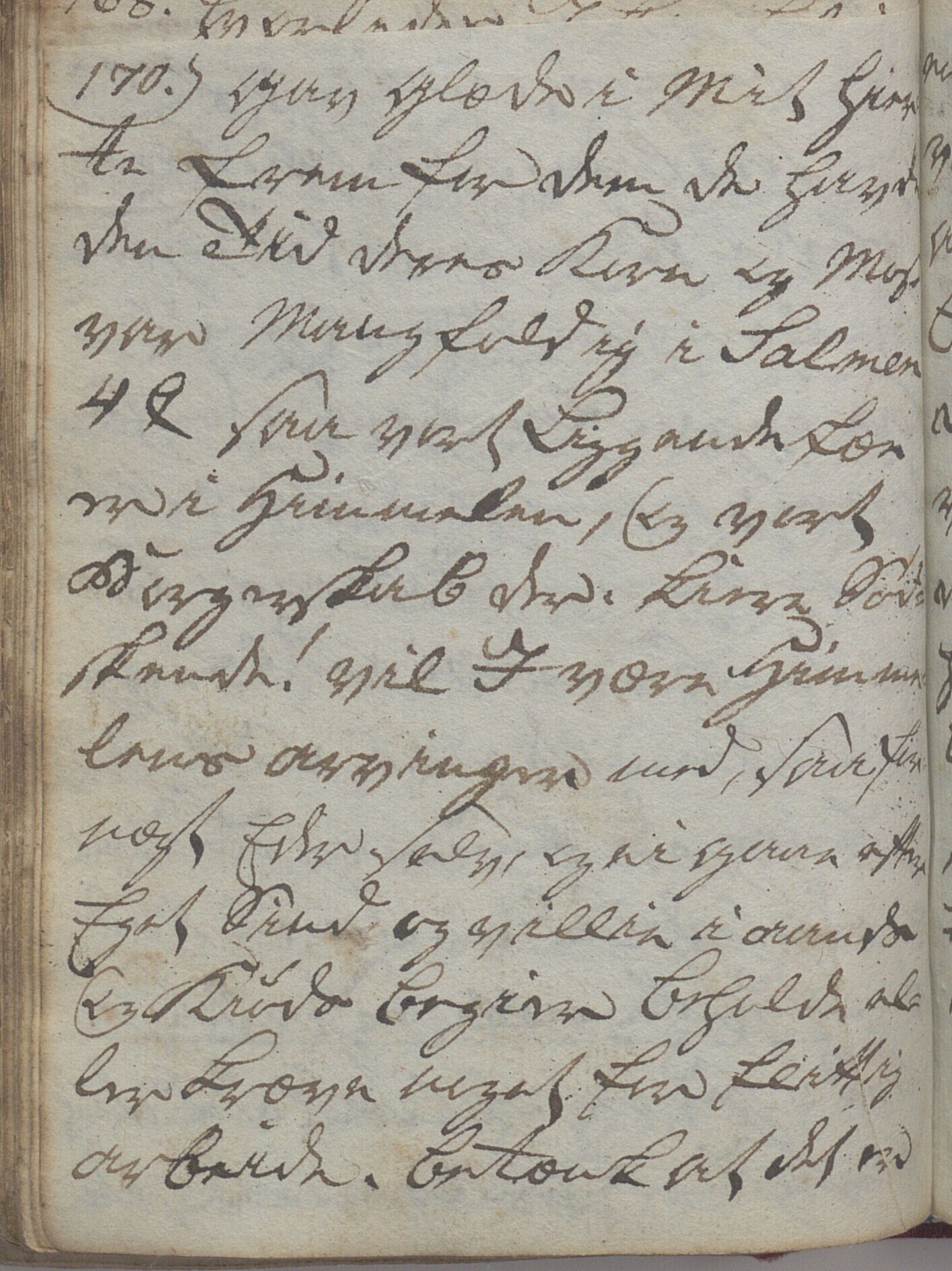 Heggtveitsamlingen, TMF/A-1007/H/L0047/0005: Kopibøker, brev etc.  / "MF I"(Kopibok frå Heggtveits samling), 1800-1823, p. 170