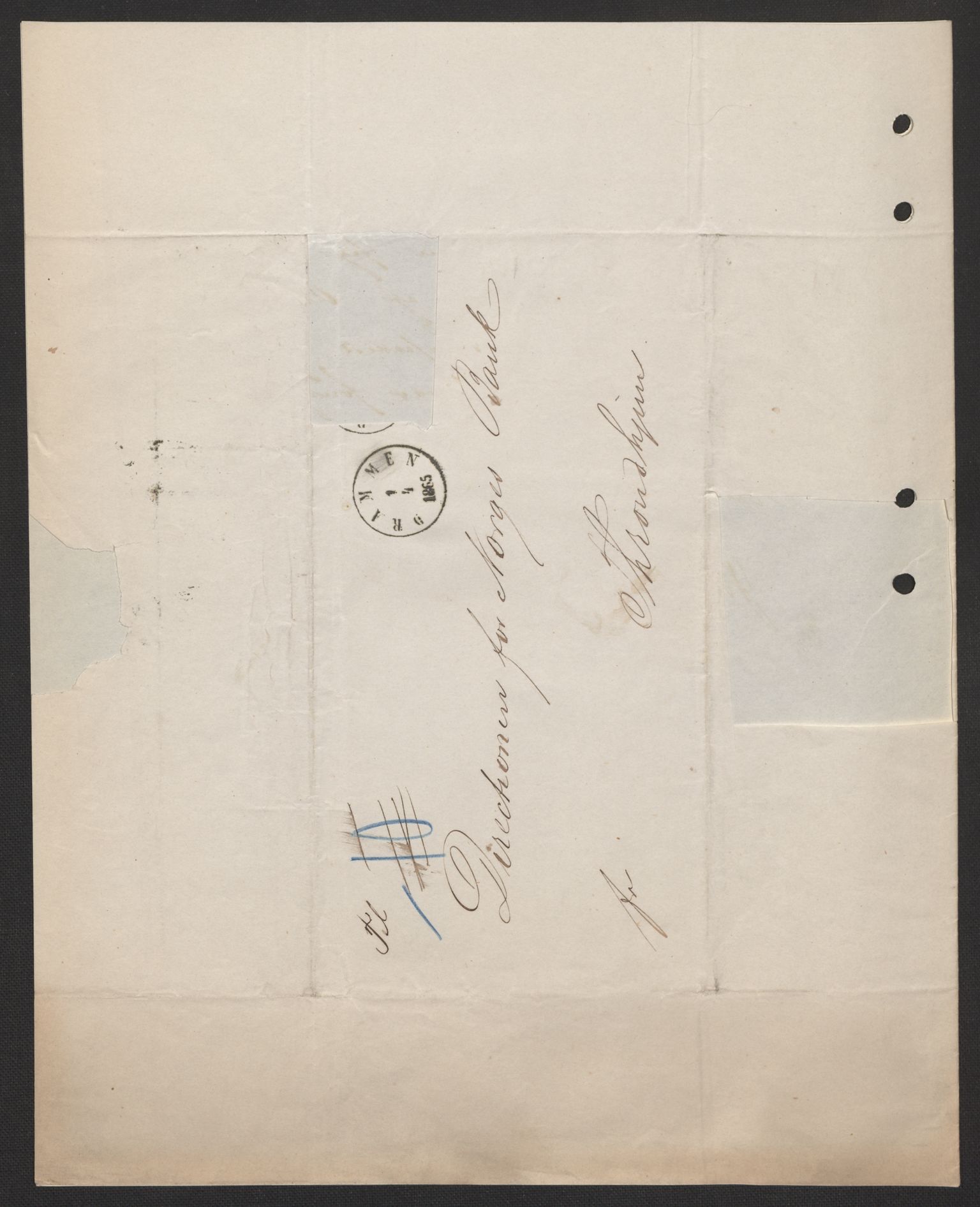 Norges Bank, Direksjonsarkivet I, AV/RA-S-3160/E/L0032: Hovedsetet, 1821-1921, p. 116