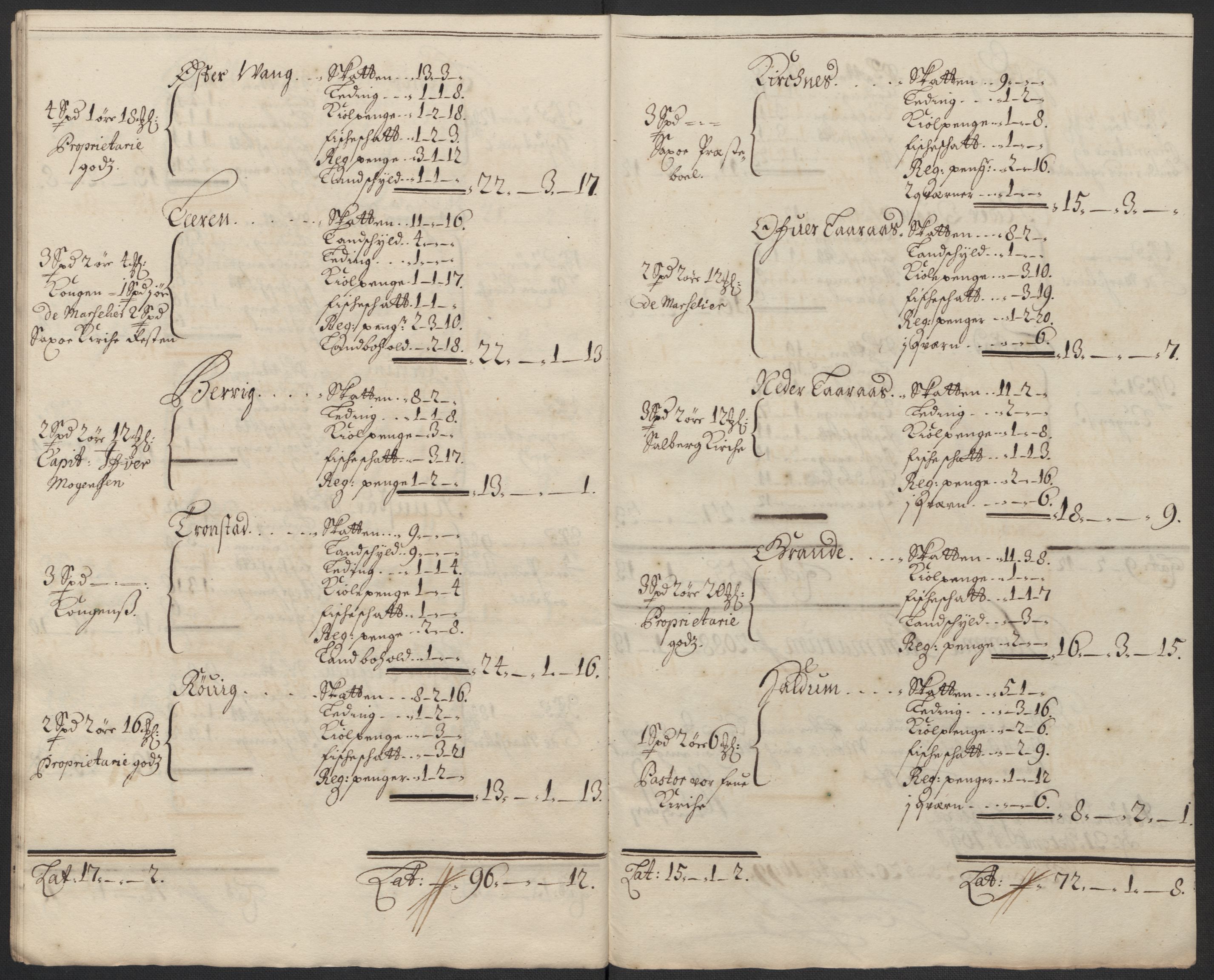 Rentekammeret inntil 1814, Reviderte regnskaper, Fogderegnskap, AV/RA-EA-4092/R63/L4310: Fogderegnskap Inderøy, 1698-1699, p. 198