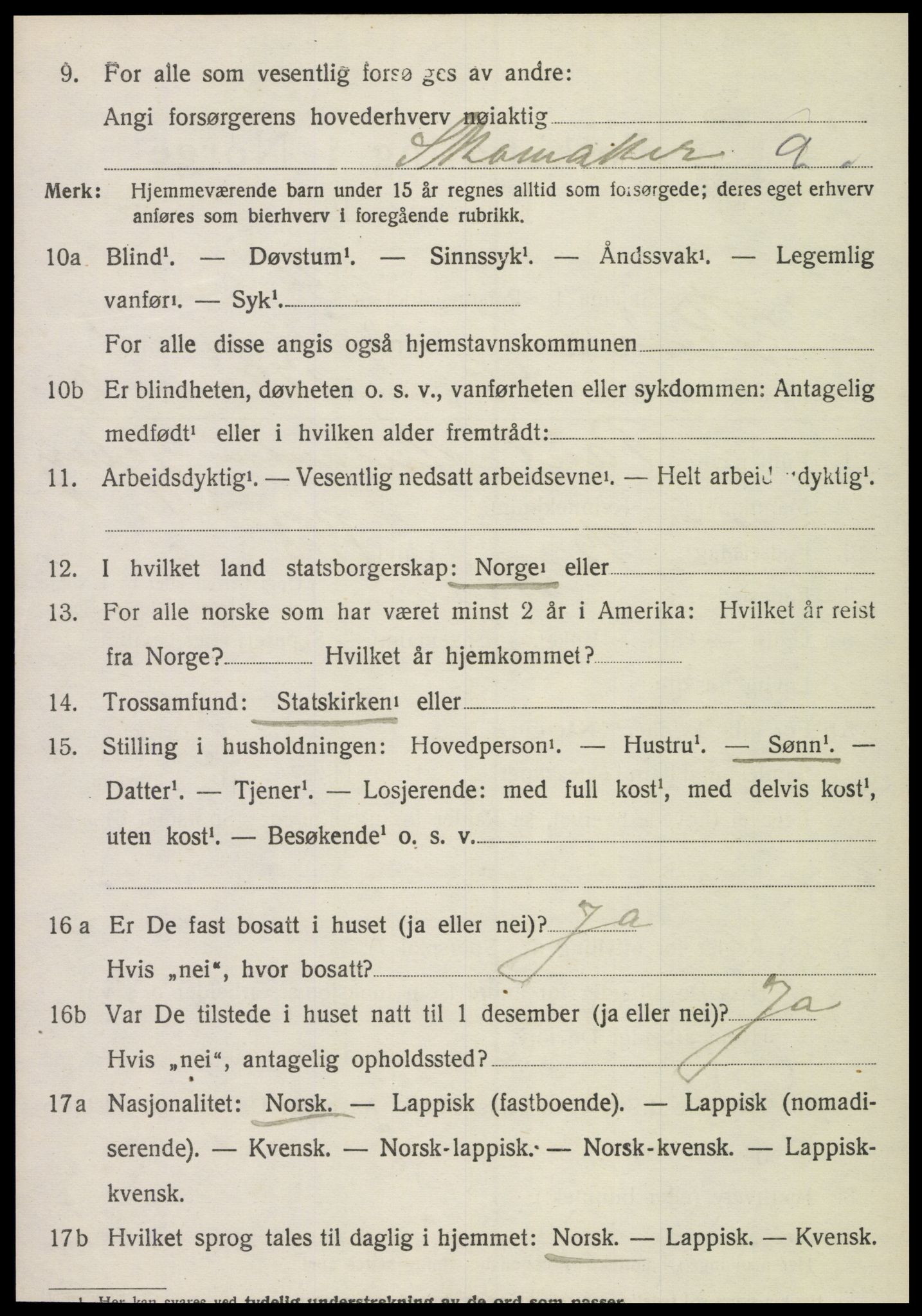 SAT, 1920 census for Røra, 1920, p. 1478