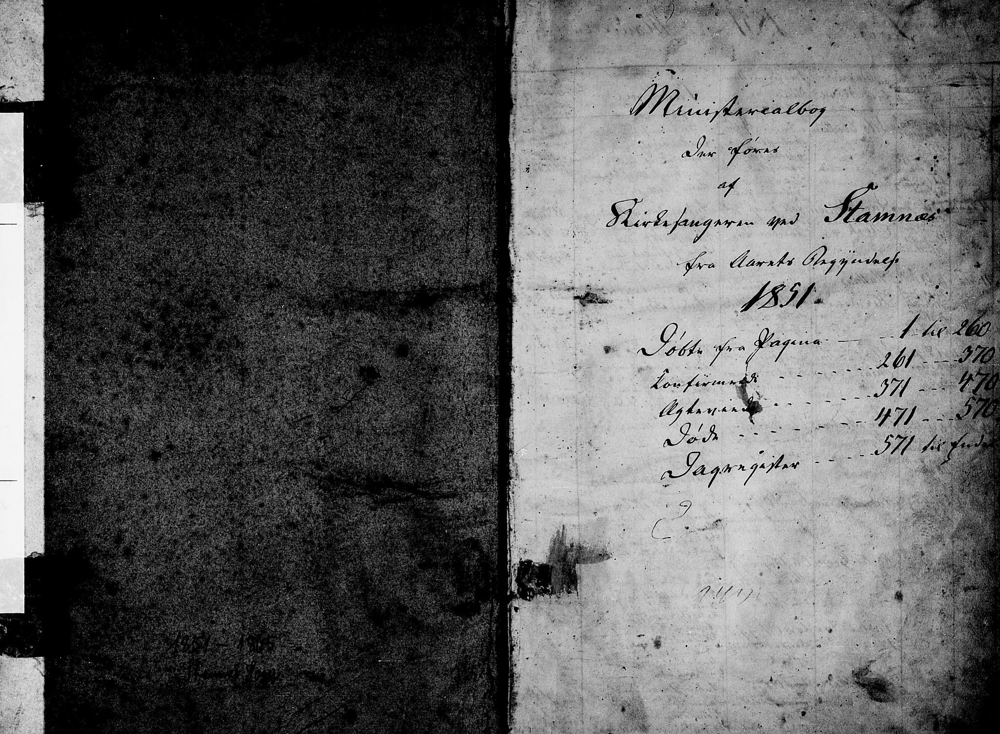 Ministerialprotokoller, klokkerbøker og fødselsregistre - Nordland, SAT/A-1459/831/L0475: Parish register (copy) no. 831C02, 1851-1865