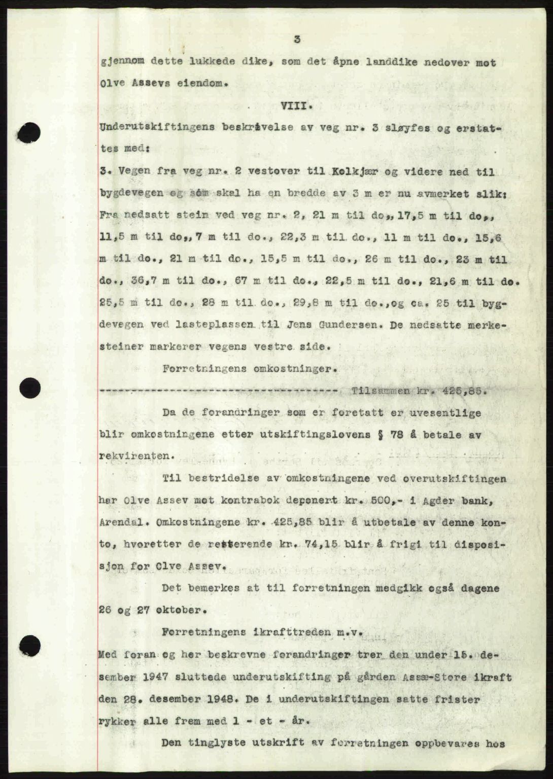 Nedenes sorenskriveri, AV/SAK-1221-0006/G/Gb/Gba/L0059: Mortgage book no. A11, 1948-1948, Diary no: : 1621/1948