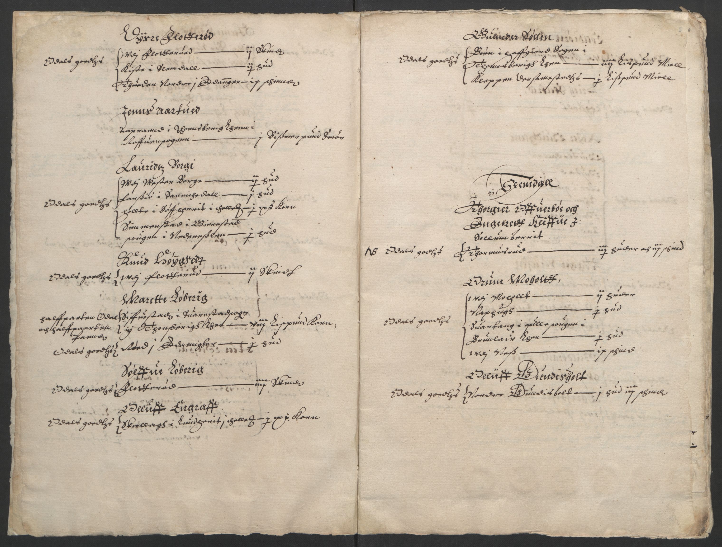 Stattholderembetet 1572-1771, RA/EA-2870/Ek/L0009/0002: Jordebøker til utlikning av rosstjeneste 1624-1626: / Odelsjordebøker for Bratsberg len, 1624, p. 7