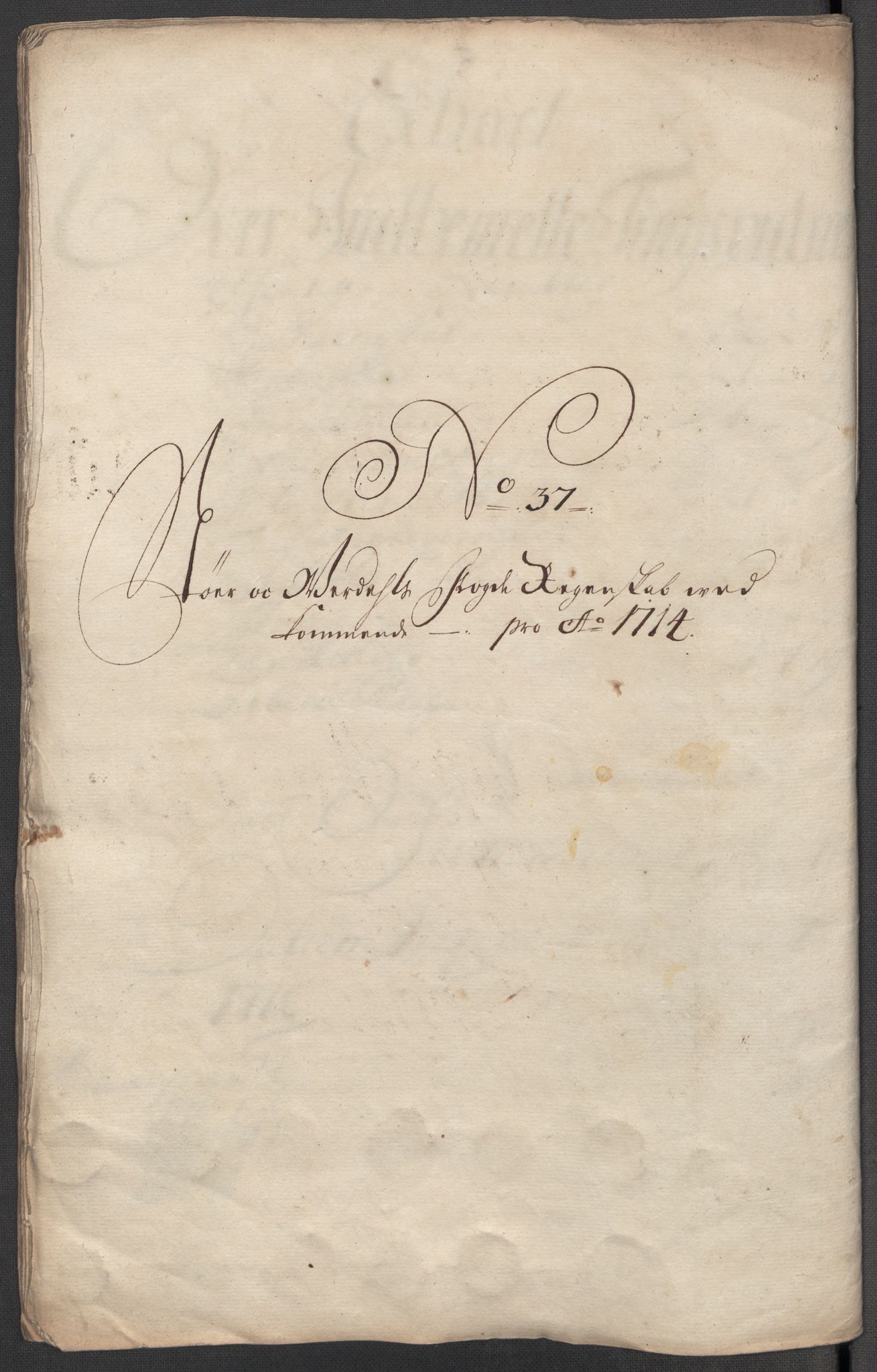 Rentekammeret inntil 1814, Reviderte regnskaper, Fogderegnskap, RA/EA-4092/R62/L4204: Fogderegnskap Stjørdal og Verdal, 1714, p. 318