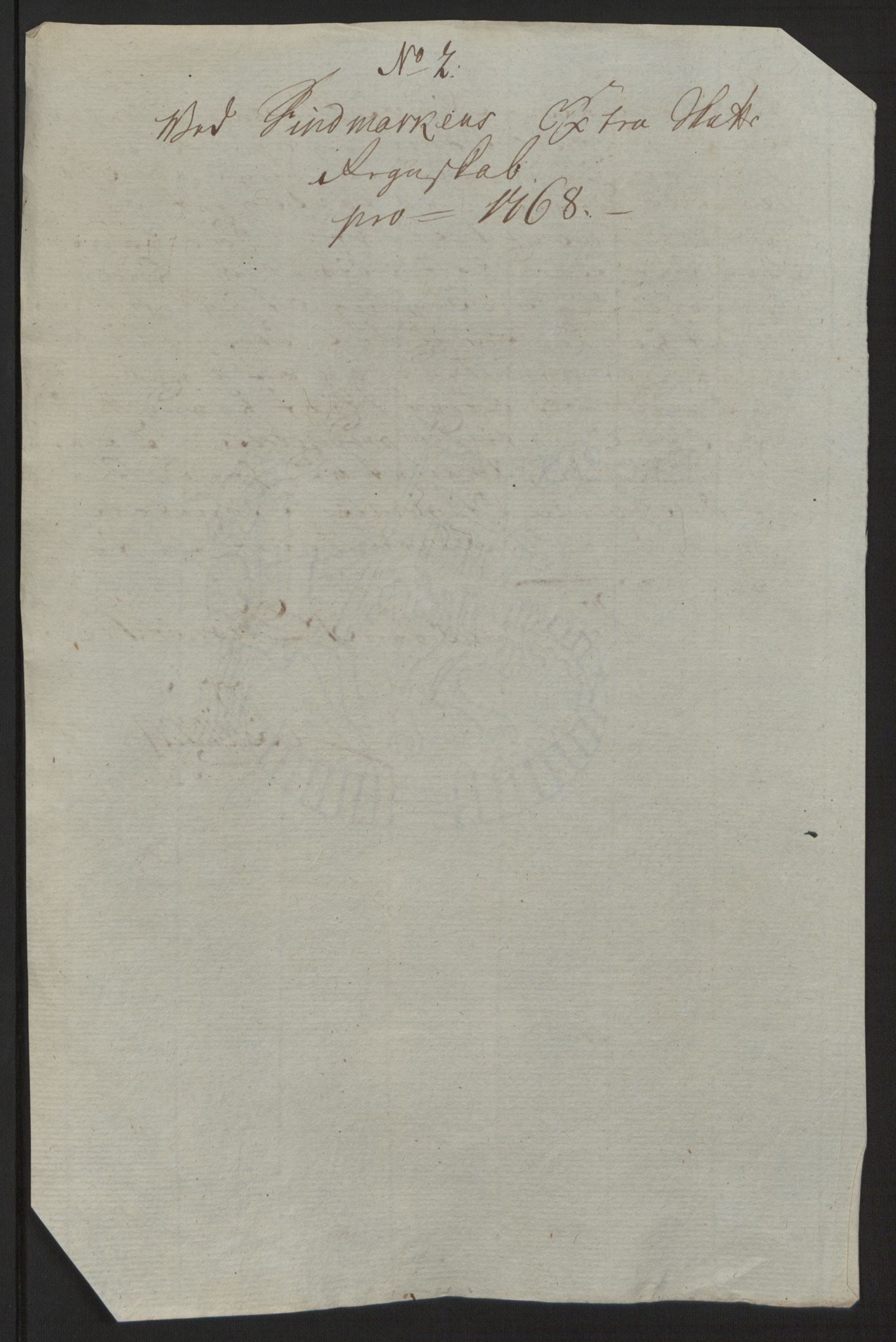 Rentekammeret inntil 1814, Reviderte regnskaper, Fogderegnskap, RA/EA-4092/R69/L4910: Ekstraskatten  Finnmark/Vardøhus, 1762-1772, p. 263