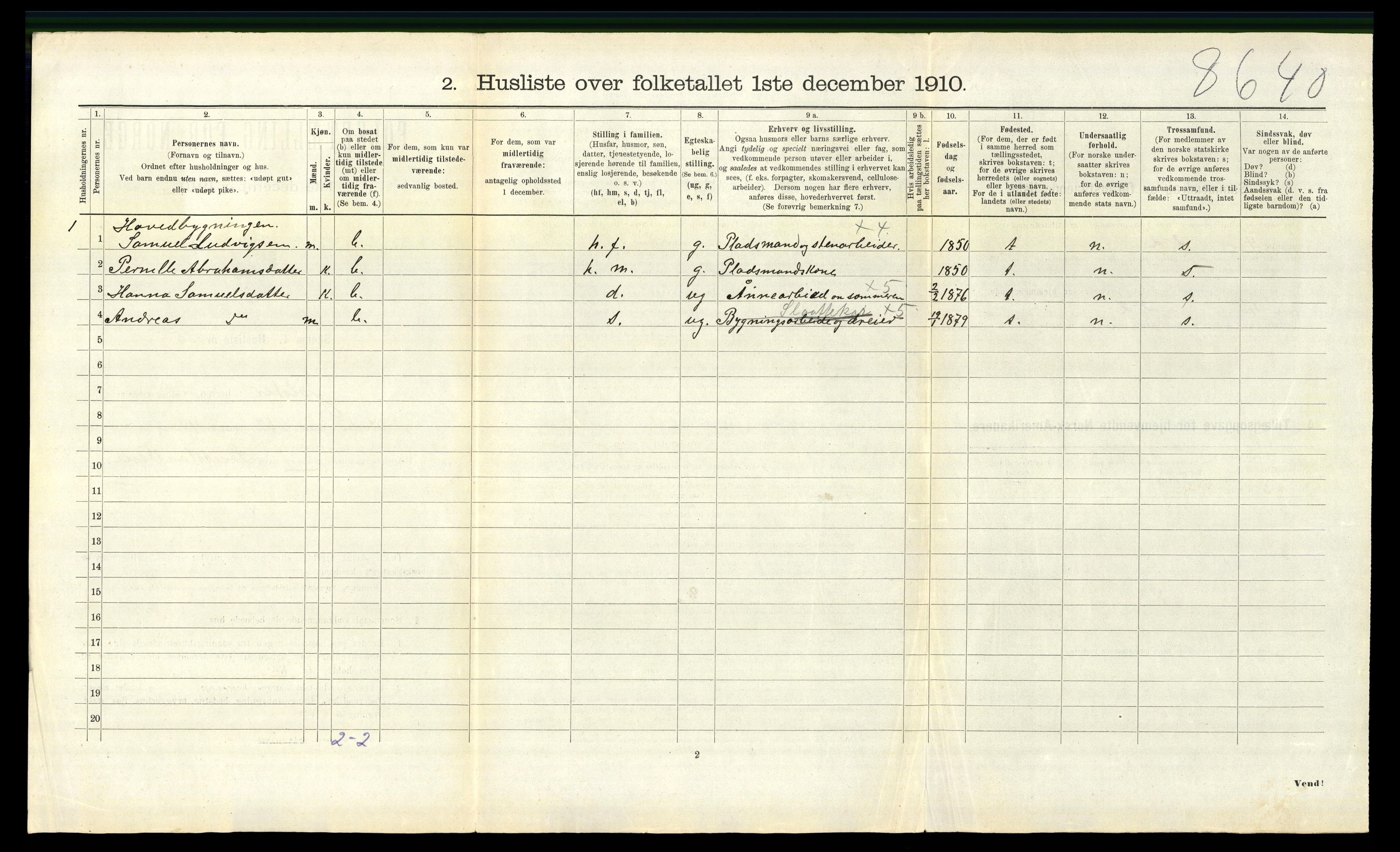 RA, 1910 census for Jølster, 1910, p. 803