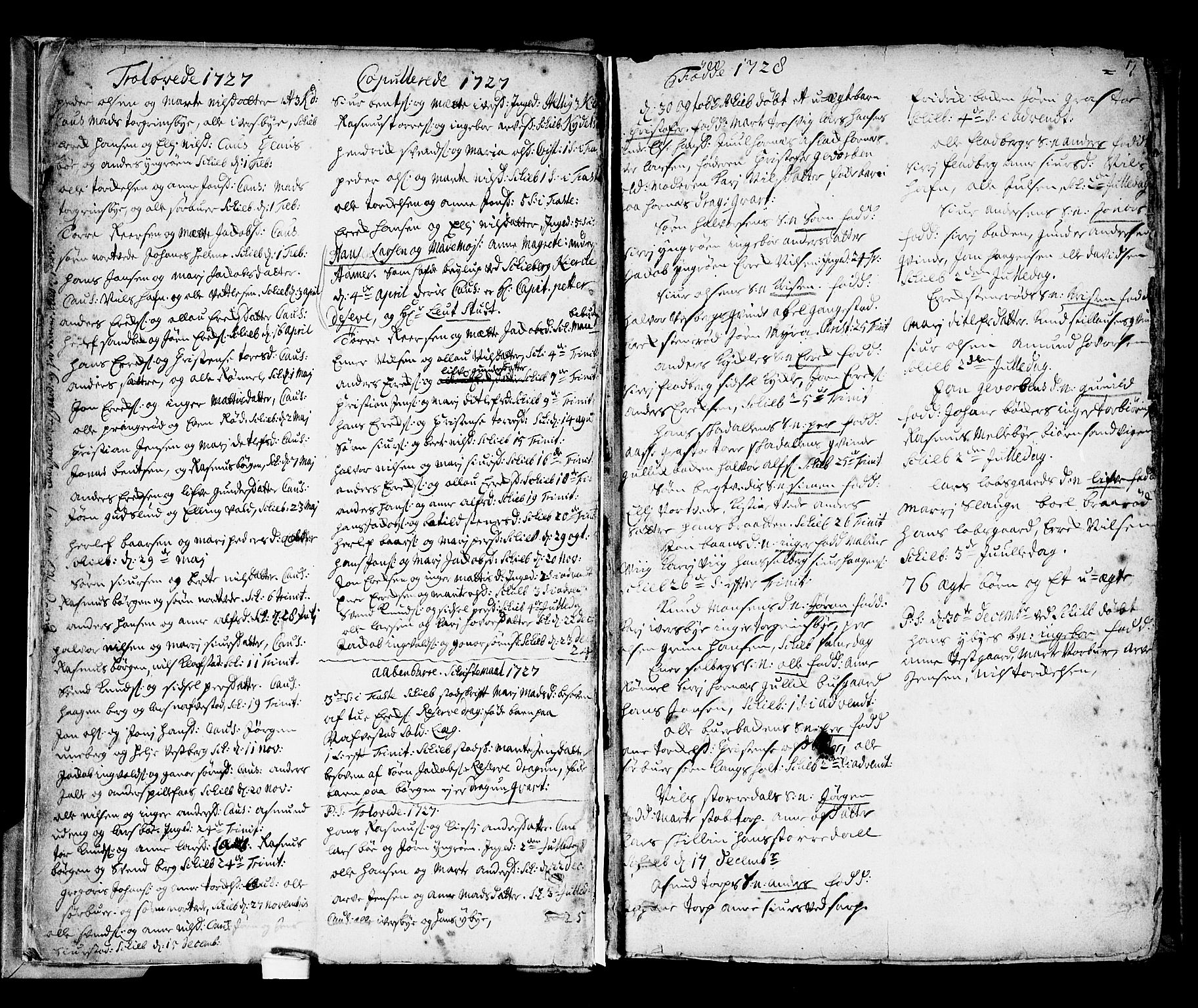 Skjeberg prestekontor Kirkebøker, SAO/A-10923/F/Fa/L0002: Parish register (official) no. I 2, 1726-1791, p. 6