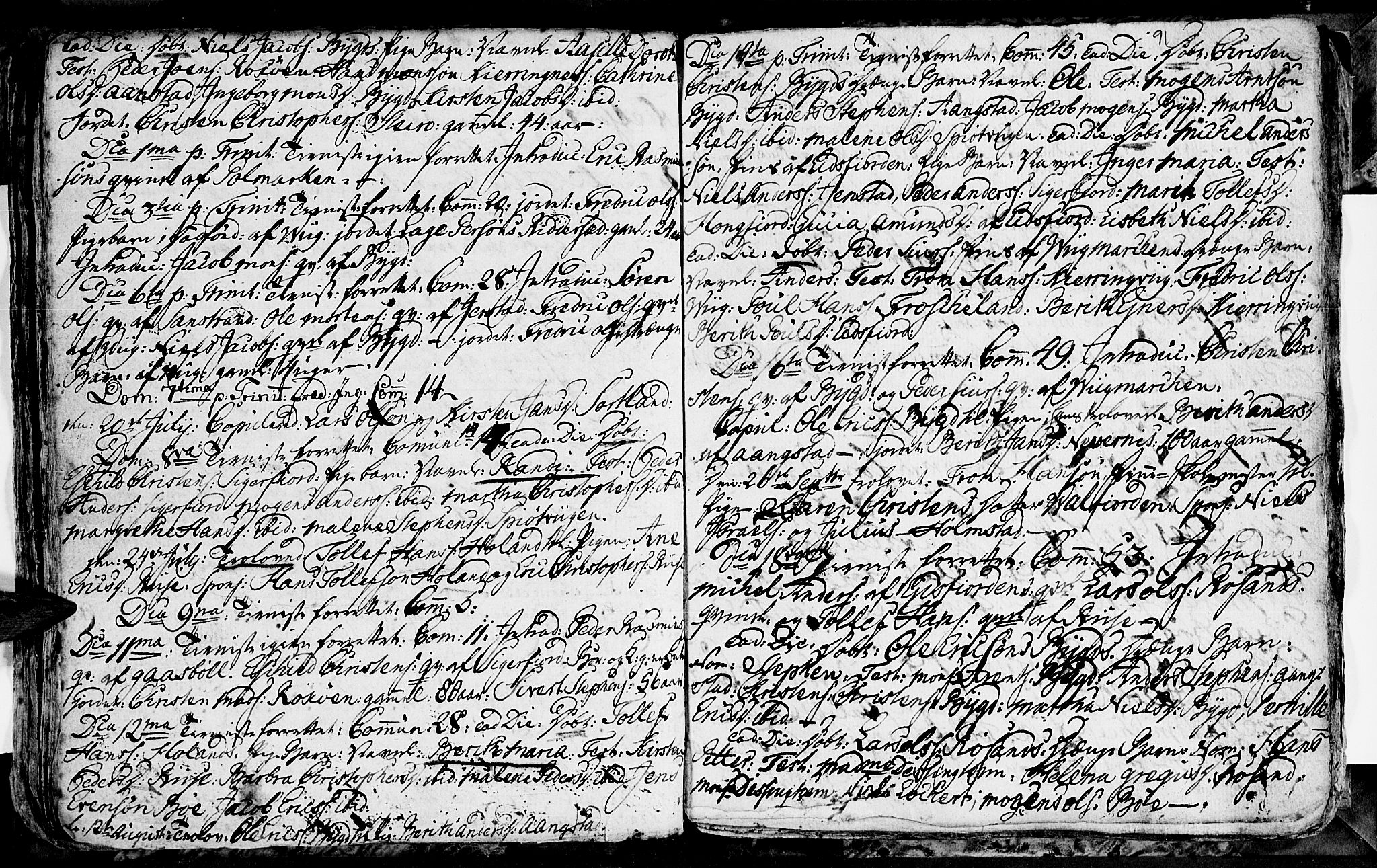Ministerialprotokoller, klokkerbøker og fødselsregistre - Nordland, SAT/A-1459/895/L1366: Parish register (official) no. 895A01, 1730-1794, p. 91