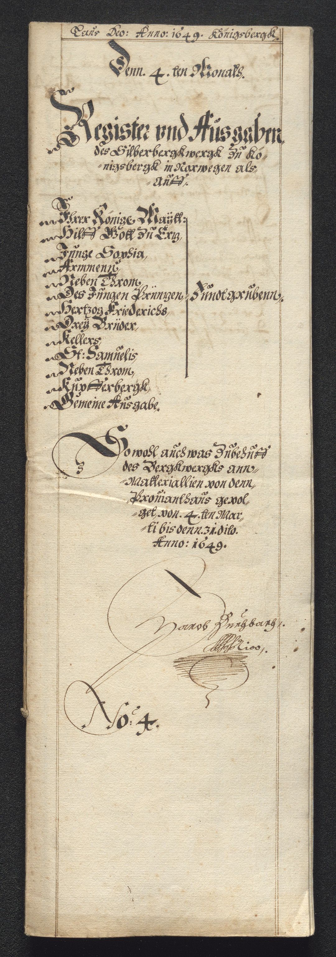Kongsberg Sølvverk 1623-1816, SAKO/EA-3135/001/D/Dc/Dcd/L0023: Utgiftsregnskap for gruver m.m., 1649, p. 453