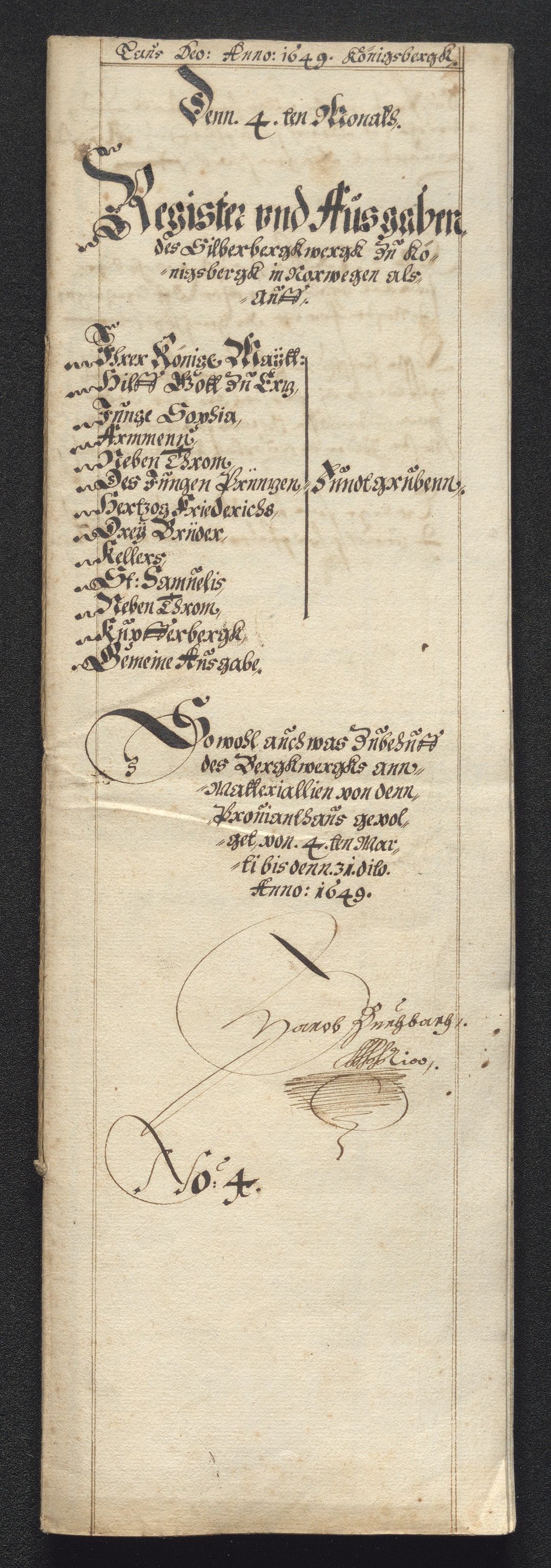 Kongsberg Sølvverk 1623-1816, AV/SAKO-EA-3135/001/D/Dc/Dcd/L0023: Utgiftsregnskap for gruver m.m., 1649, p. 453