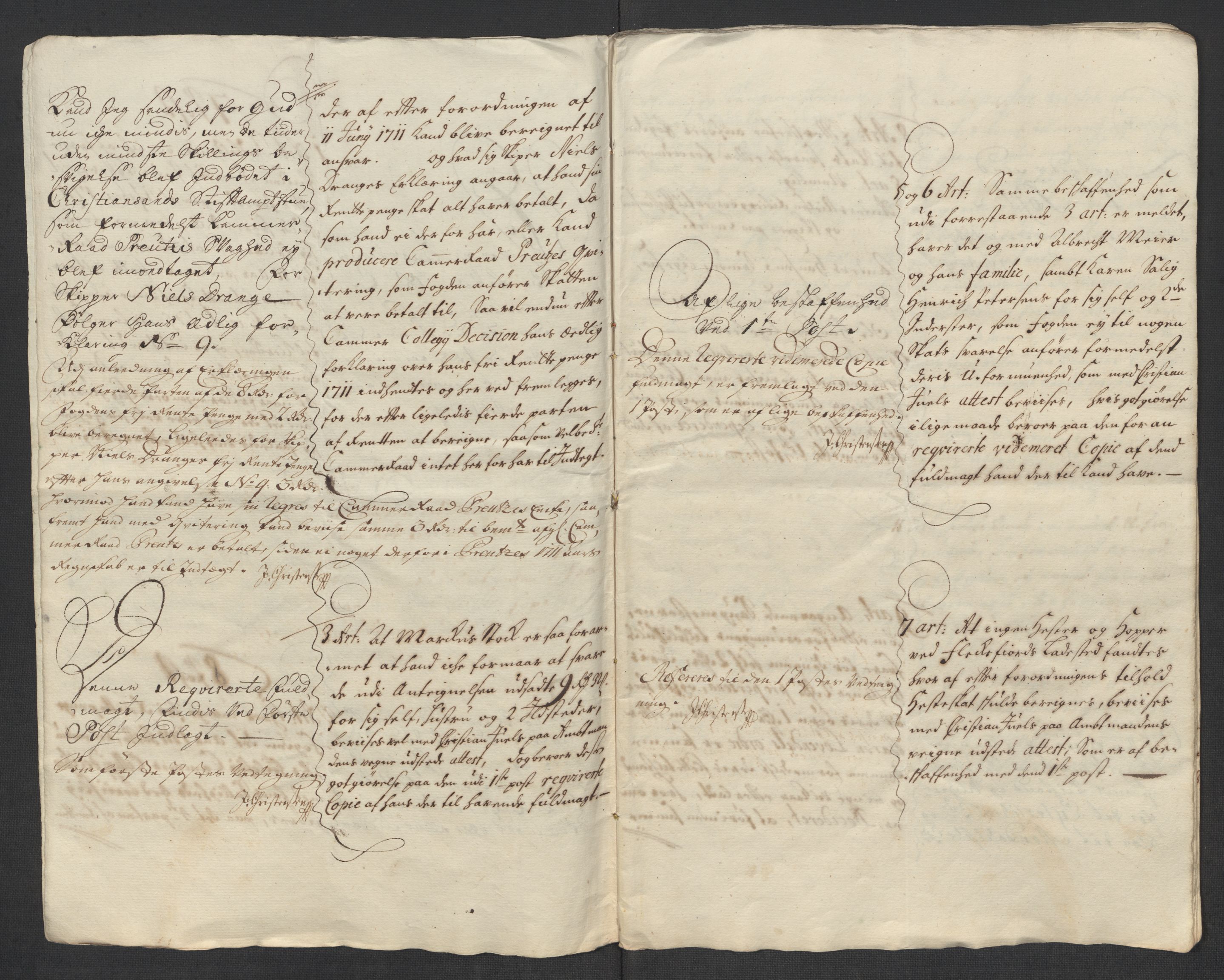 Rentekammeret inntil 1814, Reviderte regnskaper, Fogderegnskap, RA/EA-4092/R43/L2557: Fogderegnskap Lista og Mandal, 1711-1713, p. 320