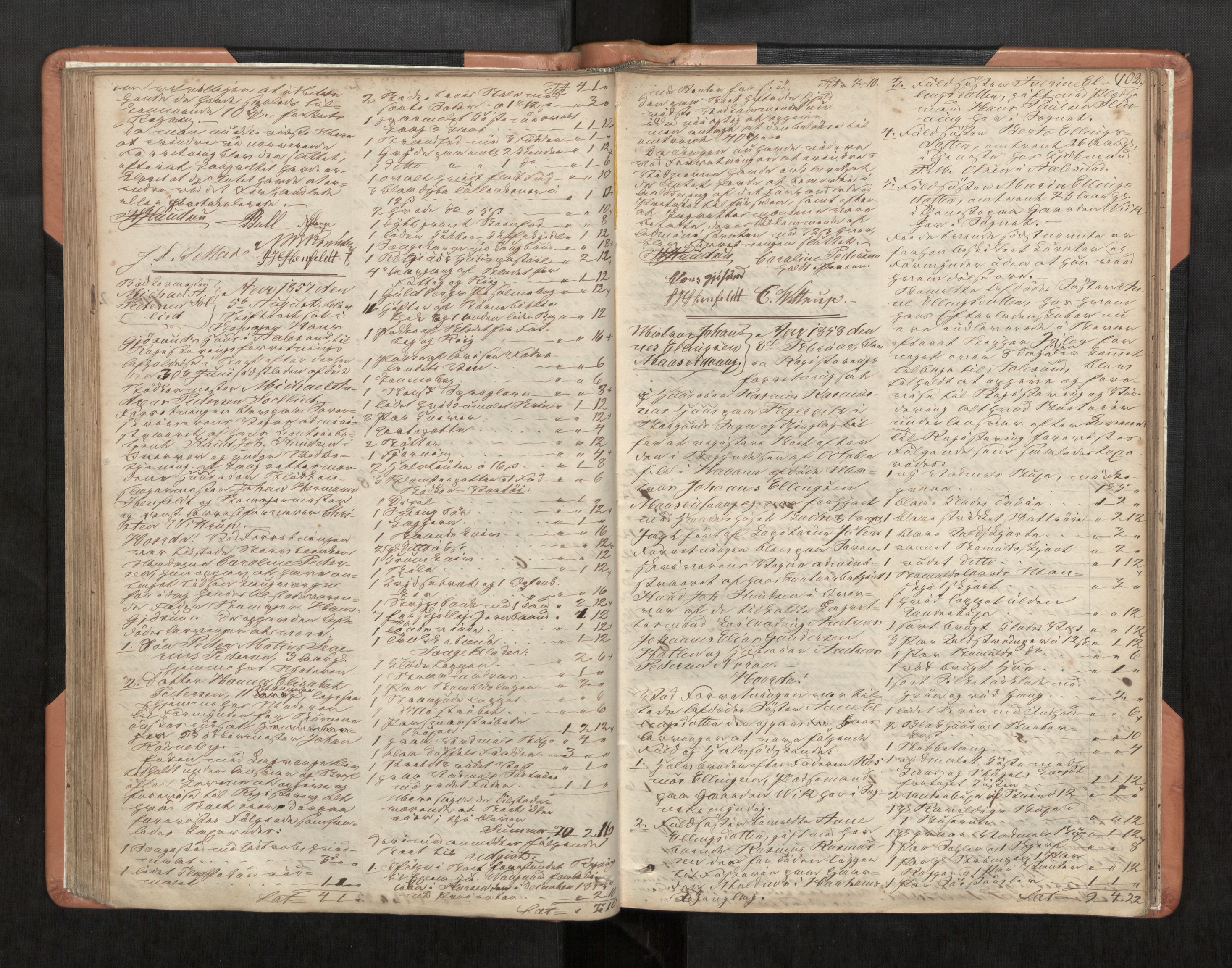 Ålesund byfogd, AV/SAT-A-4384/0001/03/03C/L0001: Registreringsprotokoll, 1848-1868, p. 102