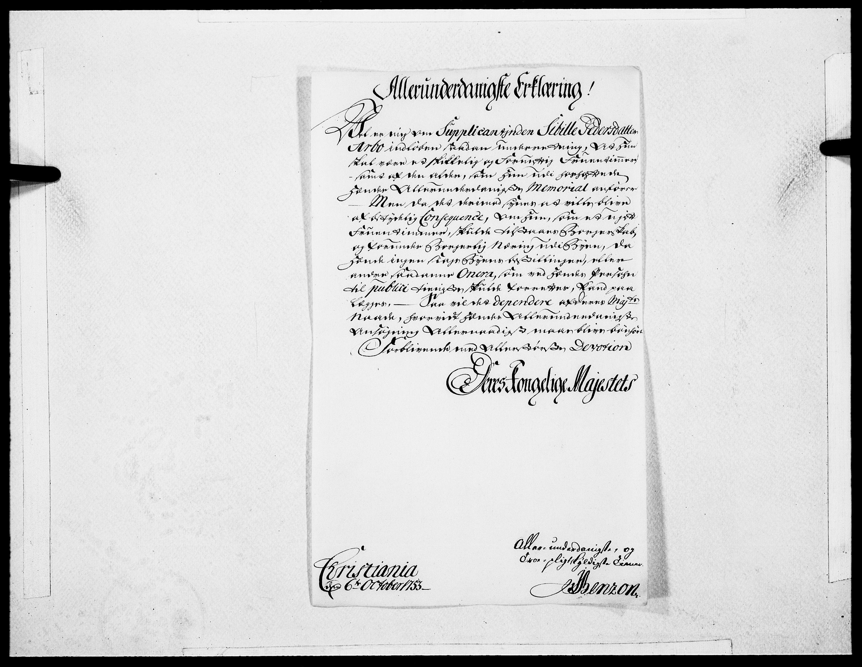 Danske Kanselli 1572-1799, AV/RA-EA-3023/F/Fc/Fcc/Fcca/L0165: Norske innlegg 1572-1799, 1753, p. 371