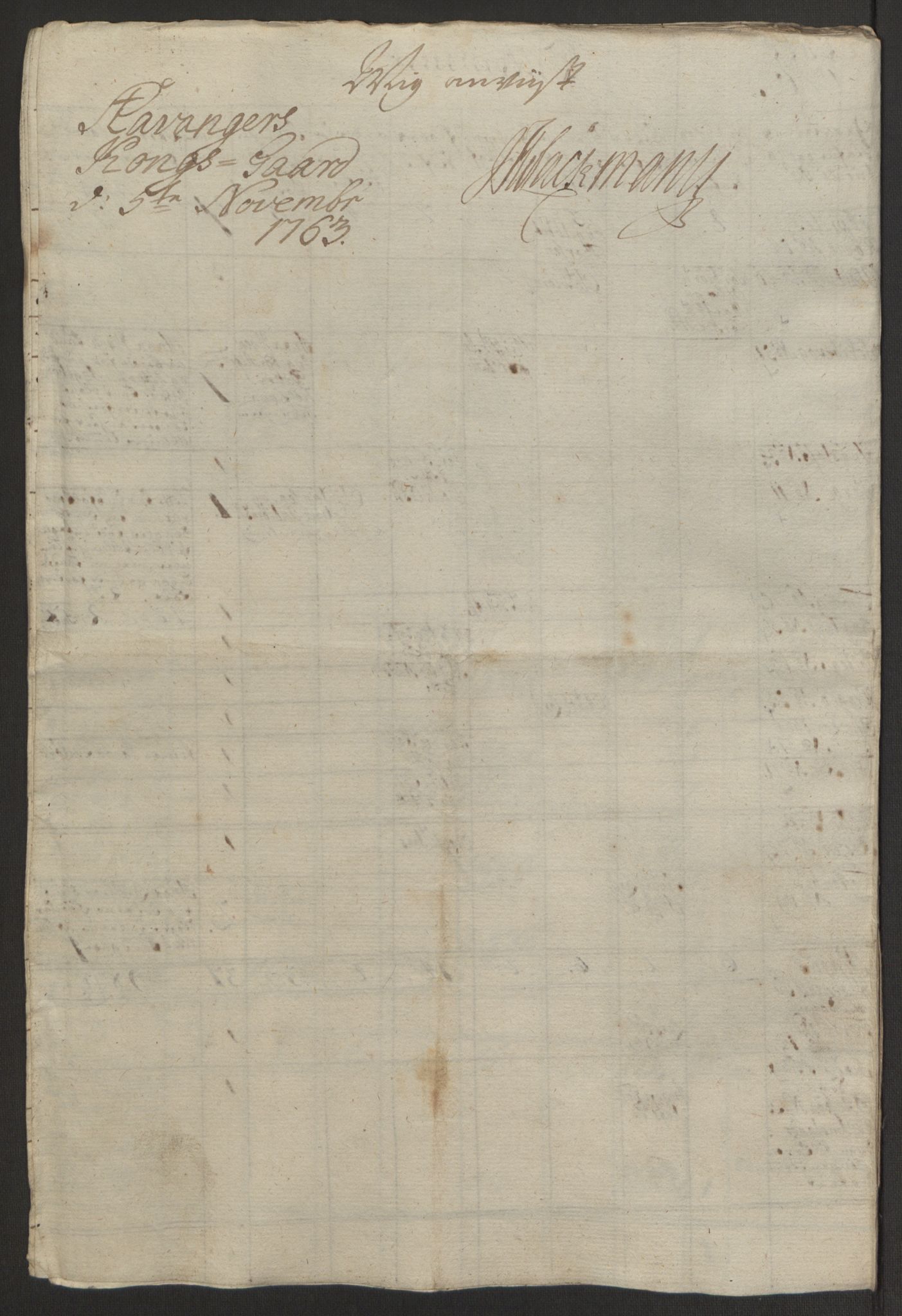 Rentekammeret inntil 1814, Reviderte regnskaper, Hovedkasseregnskaper, AV/RA-EA-4065/Rf/L0072b: Ekstraskatteregnskap, 1762, p. 202