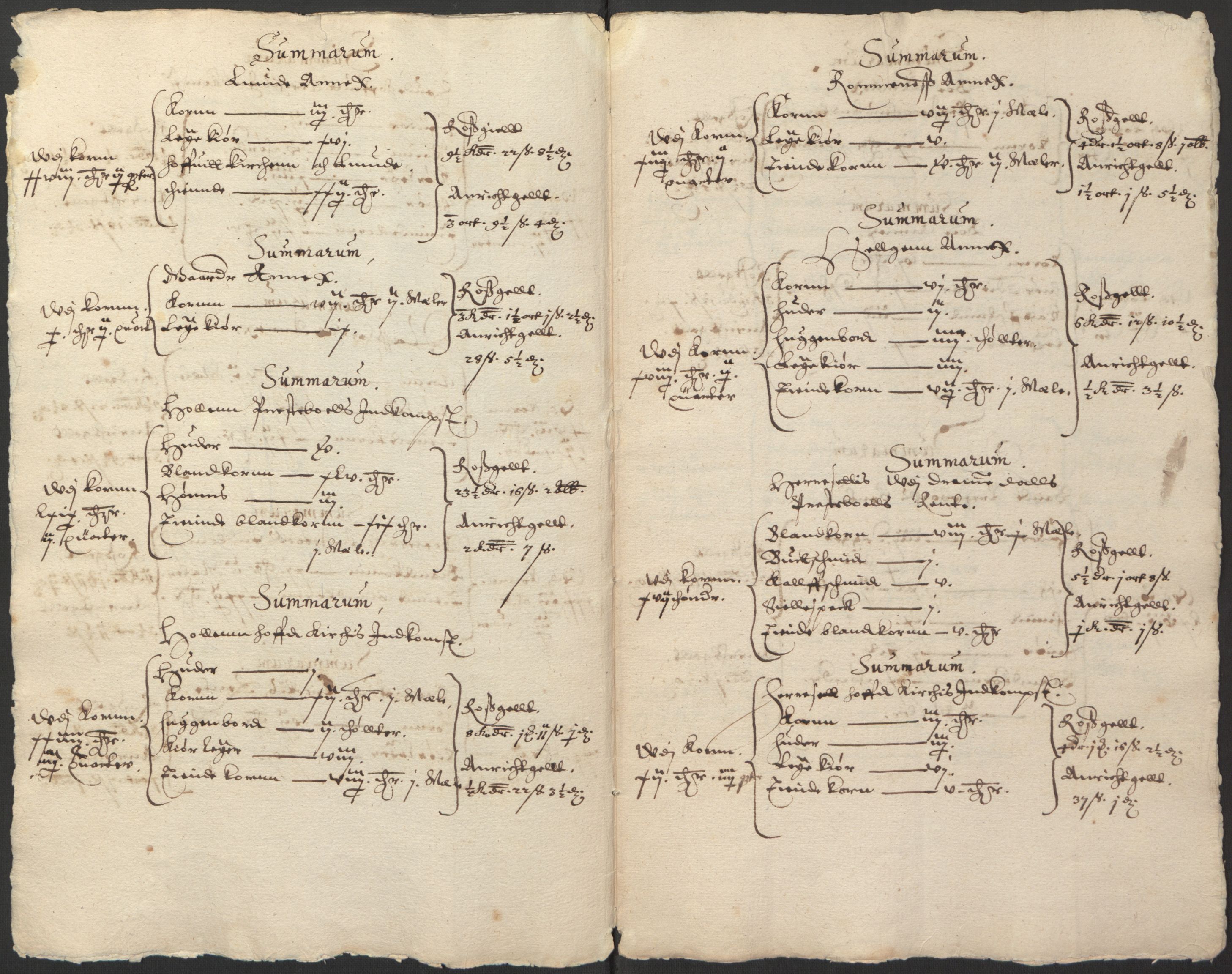 Stattholderembetet 1572-1771, AV/RA-EA-2870/Ek/L0014/0001: Jordebøker til utlikning av rosstjeneste 1624-1626: / Kirke- og prestebolsinntekter i Oslo og Hamar bispedømme, 1625-1626, p. 138