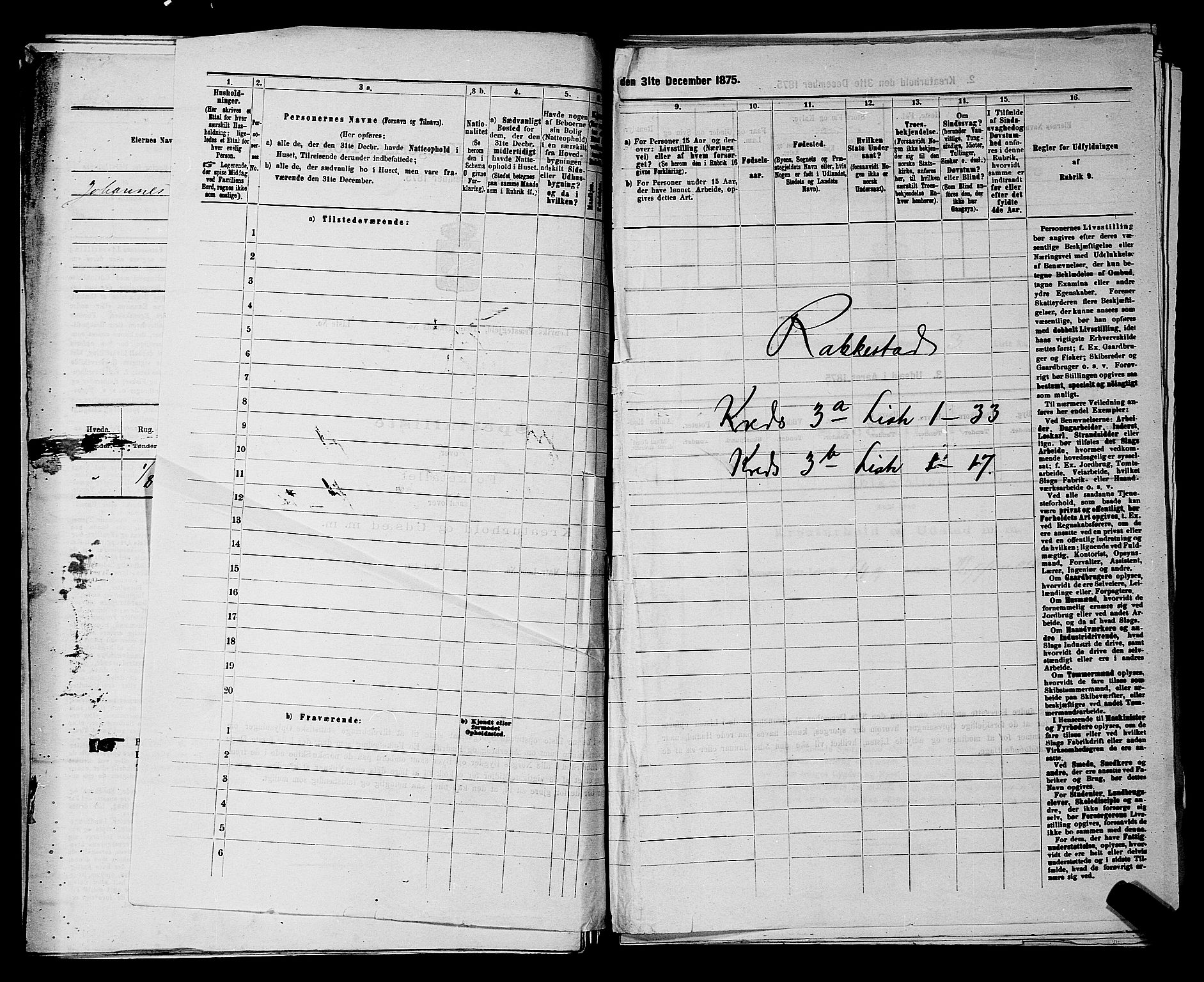 RA, 1875 census for 0128P Rakkestad, 1875, p. 451